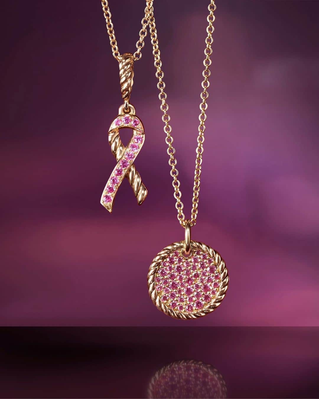デビッドヤーマンのインスタグラム：「David Yurman x BCRF designs go the extra mile by supporting lifesaving breast cancer research, with 20% of proceeds from each limited-edition piece benefiting the foundation. #DavidYurman」