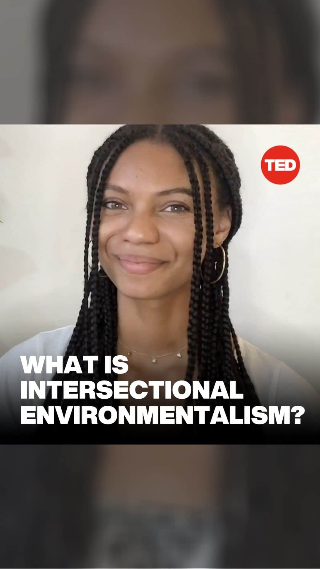 TED Talksのインスタグラム：「Environmental 👏🏿 justice 👏🏽 must 👏🏻 include 👏🏼 social 👏🏾 justice! "Injustices done to our more vulnerable communities and our Earth are connected," says Leah Thomas (@greengirlleah), activist and founder of @intersectionalenvironmentalist. "We're all a part of this great big ecosystem, and some humans are unfortunately endangered, and it's our duty as environmentalists to fight for them." With @TEDCountdown, TED is kicking off an initiative to protect the planet — and everyone who lives here — by cutting global emissions in half by 2020. At 11AM ET on 10.10.2020, join hosts @chrishemsworth, @markruffalo, @priyankachopra, @cynthiaerivo, @algore, @janefonda and so many more amazing scientists, speakers and performers for a FREE livestream global launch event. Set your reminder to tune in here: https://tedtalks.social/36NmG0H」
