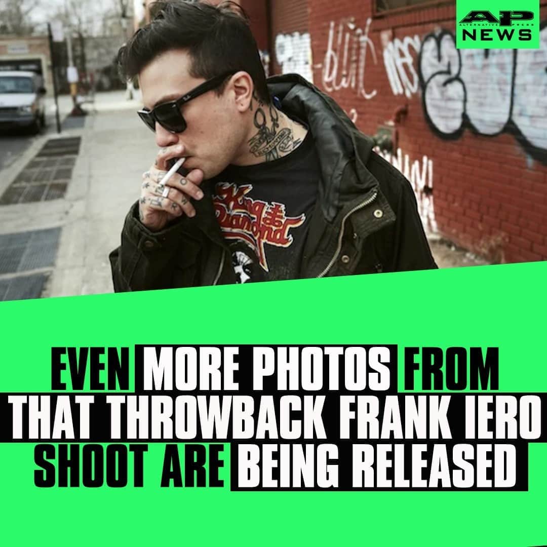 Alternative Pressさんのインスタグラム写真 - (Alternative PressInstagram)「It’s been 15 years since this iconic photo of @frankieromustdie was taken and now even more photos from the shoot are on the way ⁠ LINK IN BIO⁠ .⁠ .⁠ .⁠ #frankiero #frankierophotos #throwbackthursday #mychemicalromance #mcr #mychem #altpress #alternativepress」10月9日 8時02分 - altpress