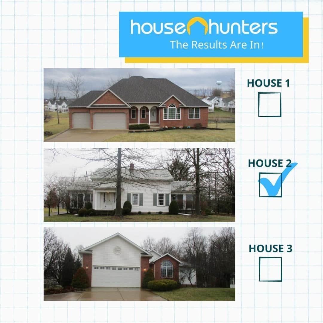 HGTVさんのインスタグラム写真 - (HGTVInstagram)「The Viewer's Choice votes are in and you picked House 2 for your favorite.⁠ ⁠ Will our buyers agree? Watch #HouseHunters tonight at 10|9c to find out!」10月9日 8時30分 - hgtv