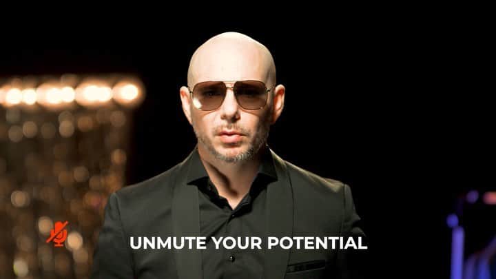 ピットブルのインスタグラム：「Dreams don’t work unless you do. Excited to share the new podcast #FromNegativetoPositive and live streaming concert #PitbullLiveAndTimeless at LiveXLive.com/Pitbull streaming at 8pm ET this Saturday. Our partner @pepsi encourages you to Unmute Your Voice. Register to Vote. Visit www.rockthevote.org/pepsi #pepsiunmuteyourvoice」