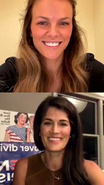 ブルックリン・デッカーのインスタグラム：「@meghanngsehorn and I discuss issues that matter to southern voters. We are in a tight race, tune in and turn out the vote!」
