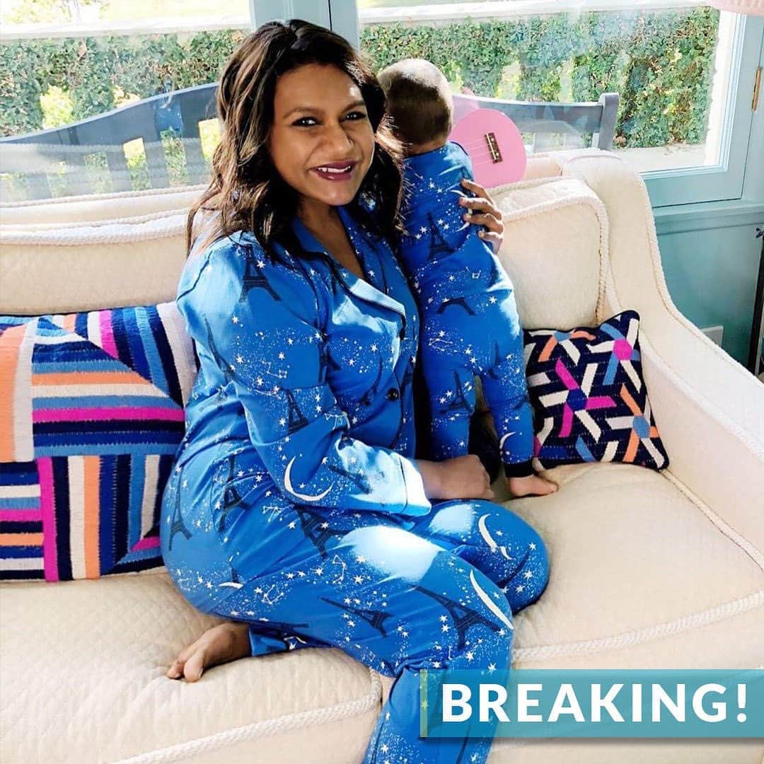 E! Onlineさんのインスタグラム写真 - (E! OnlineInstagram)「It's The M̶i̶n̶d̶y̶ Baby Project! Mindy Kaling just revealed she quietly welcomed her second child, and all the details are at the link in our bio. 💕 (📷: Instagram)」10月9日 11時12分 - enews