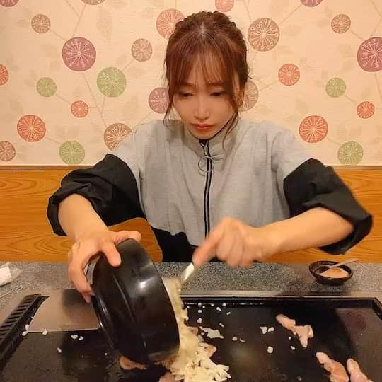 平佐知子のインスタグラム：「鉄板料理も得意です🍴 #フォローミー #お好み焼き #ミスキャン #フォロワー増やしたい #いいね #投票お願いします #投票 #ハッシュタグってなに #使い方わからない #sns苦手」