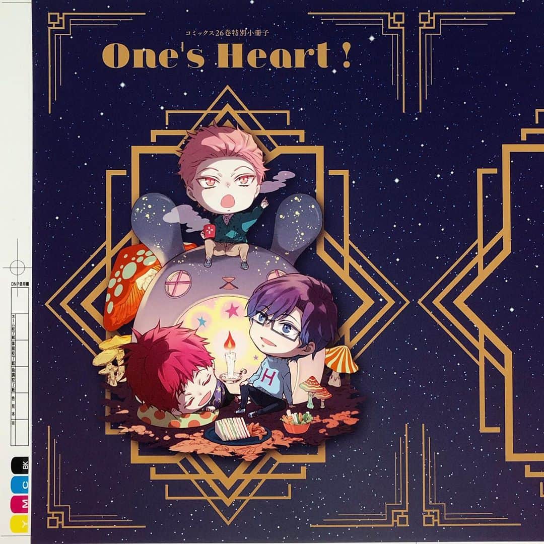 のインスタグラム：「10/24発売「カーニヴァル 単行本 第26巻」アニメイト限定版＆特装版に付く小冊子カバー色校です😃描き下ろし短編などが入ります。」