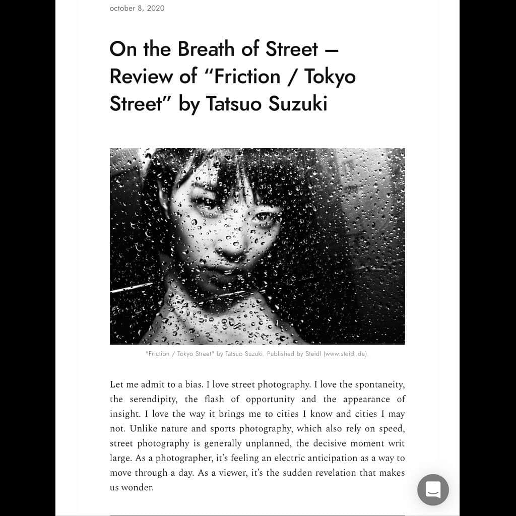 Tatsuo Suzukiさんのインスタグラム写真 - (Tatsuo SuzukiInstagram)「Today,featured on Huck Magazine and FRAMES Magazine.  Link in bio @tatsuo_suzuki_001  Thank you very much!  本日Huck Magazine とFRAMES Magazine にそれぞれ記事と書評が掲載されました。 お時間ありましたらぜひご一読ください。 リンクはプロフィール @tatsuo_suzuki_001 にあります。 今後ともよろしくお願いいたします。」10月9日 21時30分 - tatsuo_suzuki_001