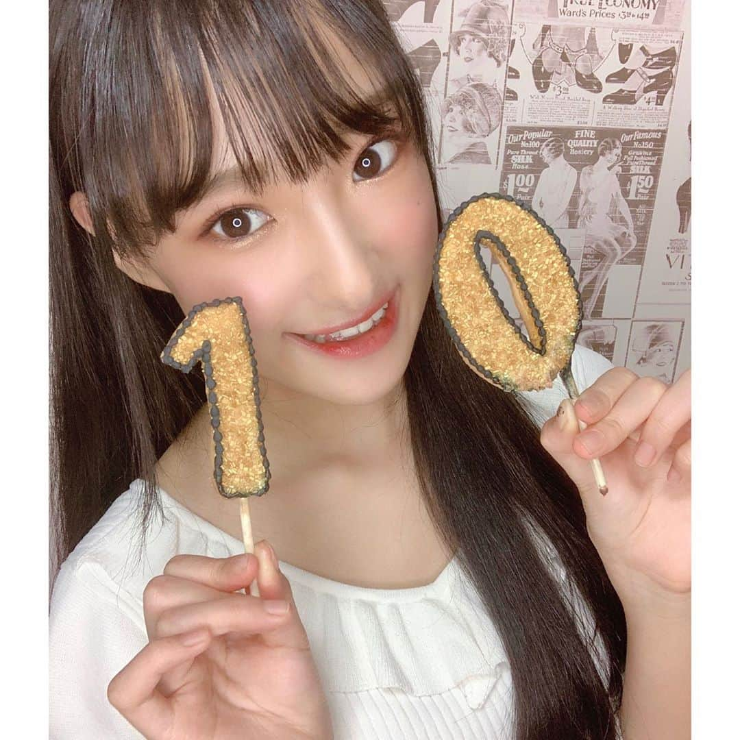 岡本怜奈さんのインスタグラム写真 - (岡本怜奈Instagram)「♡﻿ 今日は、nmb4810周年❣️❣️﻿ ﻿ いつも応援ありがとうございます🙏💕﻿ ﻿ これからも、皆さんと一緒に﻿ 盛り上がって行きたいです٩(ˊᗜˋ*)و☆.。.:*・﻿ ﻿ ♡o｡+..:*♡o｡+..:*♡o｡+..:*♡o｡+..:*♡o｡+..:*﻿ ﻿ お祝いケーキは﻿ なっちのプリンさん(@nacchi_no_purin)﻿ に作って頂きました🙇‍♀️💓﻿ ﻿ 素敵なケーキありがとうございます🙇‍♀️🧁💖﻿ ♡﻿ ♡﻿ #nmb48 #岡本怜奈 #れなたん #nmb10周年﻿ #nmb48live2020 #10周年 #10周年記念﻿ #お祝いケーキ #ケーキ #🎂 #🍰 #history #Anniversary #happy #Instafood #Instagood」10月9日 21時49分 - renatan1222