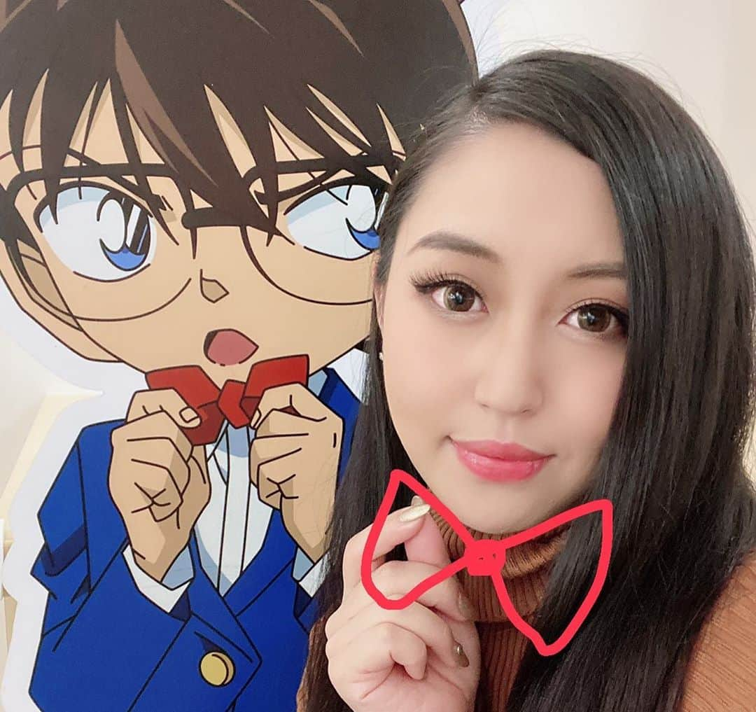 岩上愛美さんのインスタグラム写真 - (岩上愛美Instagram)「あー🥺好きでたまらない  #名探偵コナン #名探偵コナン好きと繋がりたい #小さい頃から恋してた #テンション上がりまくり #鳥取旅行 と言ったら #コナンくん」10月9日 22時17分 - amiiwakami