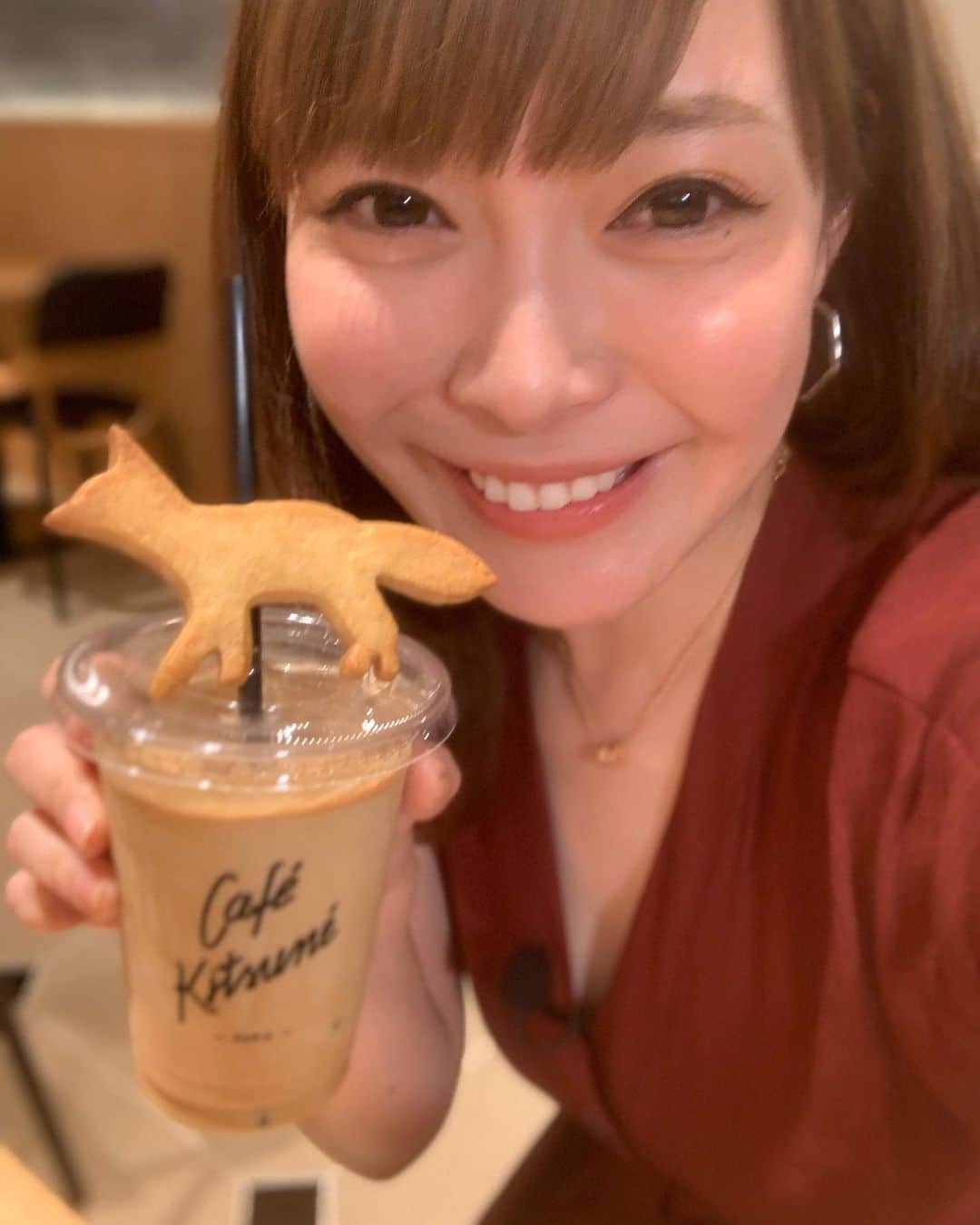 田中良子さんのインスタグラム写真 - (田中良子Instagram)「またいきたいなっ #cafekitsune #maisonkitsune #新風館」10月9日 13時54分 - tanakaryoko102