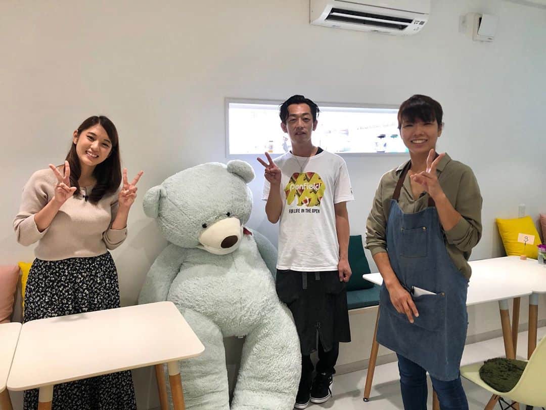 汾陽美樹のインスタグラム：「. さらに‼️ 金曜日は旬感グルメぐり💕 長野市に今年オープンした「87cafe」もご紹介☕️ 子どもも大人もワクワクするポイント満載ですよ😆✨ . このあとすぐ〜🙌 . #長野放送 #ふるさとライブ #旬感グルメぐり #長野市 #87cafe #アナウンサー #汾陽美樹」