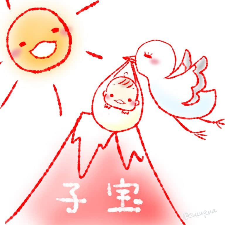 すずかさんのインスタグラム写真 - (すずかInstagram)「10月1日に家族が増えました。  「家」の漢字は正しい書き方を教えてあります。 #すずか家の名付け記録  #産まれました #生後0ヶ月 #名付け #赤富士 #安産 #無痛分娩  #新生児 #出産  #妊娠糖尿病 #二人目 #日本語 #一時帰国中 #育児絵日記 #子育て #子育て日記 #新米ママ #4歳 #男の子 #女の子 #安産祈願 #インスタ漫画 #育児漫画 #イラスト #妊娠したい #妊娠ジンクス #妊婦 #妊活 #まひろ #かえで  いつもいいねやコメントをありがとうございます！ 嬉しく楽しく読ませて頂いています。」10月9日 14時55分 - suzuqua