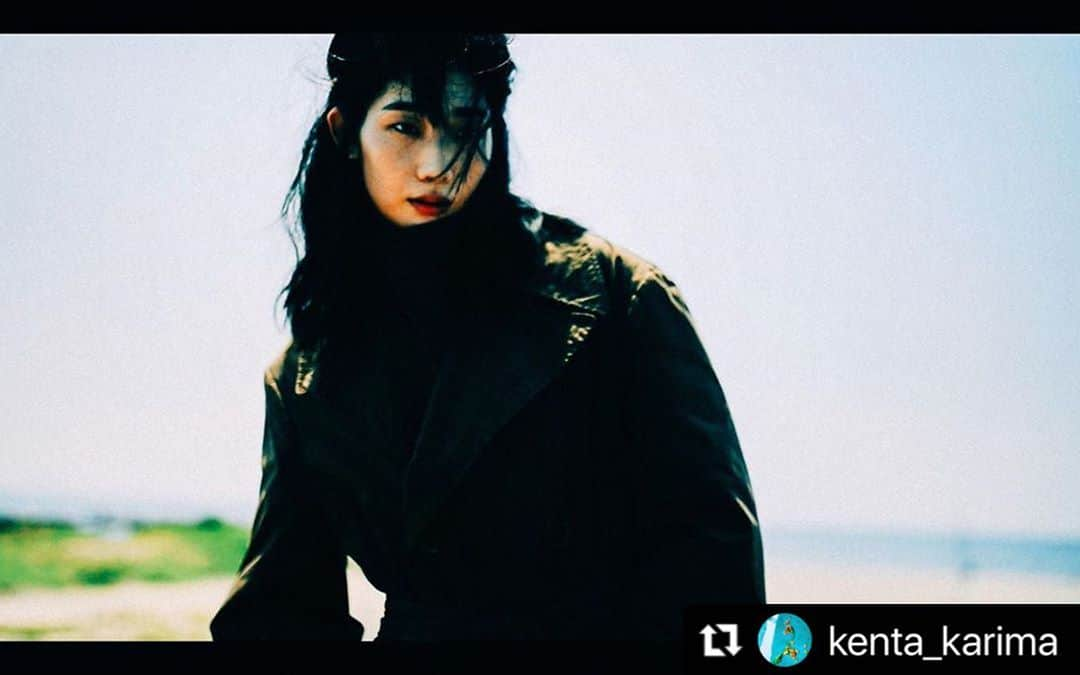 江原杏樹さんのインスタグラム写真 - (江原杏樹Instagram)「#Repost @kenta_karima with @make_repost ・・・ . For MAPS Magazine. @mapsworld_seoul   Story by ‘Silver Flim’ MAPS OCTOBER ISSUE with Soichiro Kobayashi (@soichiro.kobayashi)!  Director & Director of Photography Kenta Karima @kenta_karima Styling_Soichiro Kobayashi @soichiro.kobayashi Hair_Kenji Ide @kenji_ide Make_ Mariko Suzuki @marikosuzuki_max Model_Anju Ebara @bon_anjou_r  All looks_LEMAIRE @lemaire_official   #maps #mapsmagazine」10月9日 15時34分 - bon_anjou_r