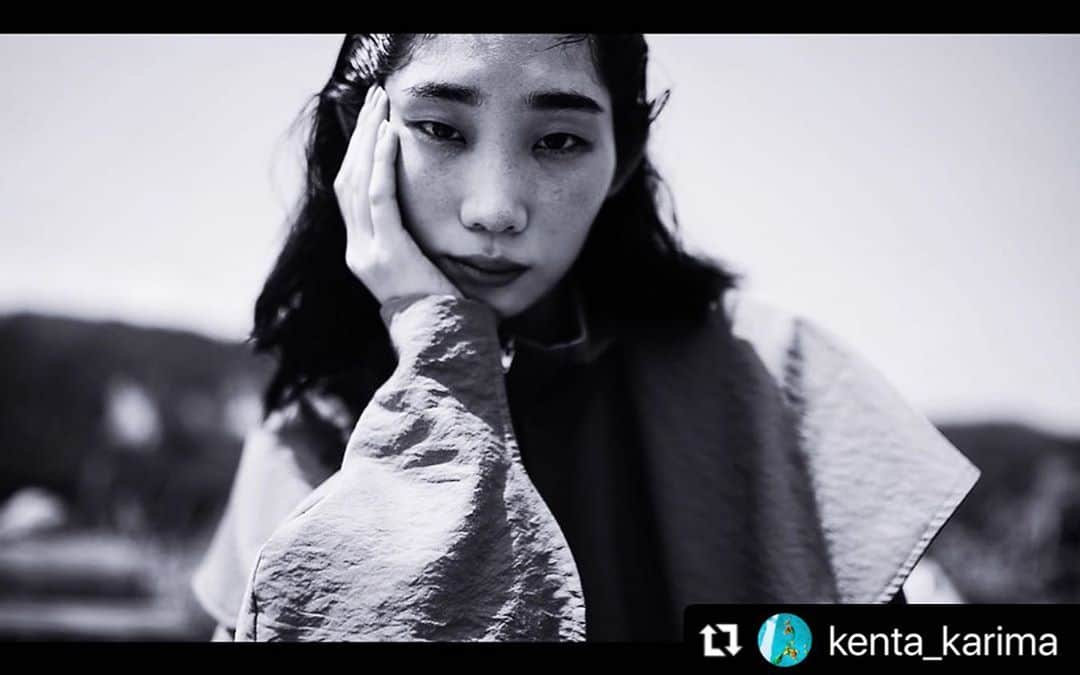 江原杏樹さんのインスタグラム写真 - (江原杏樹Instagram)「#Repost @kenta_karima with @make_repost ・・・ . For MAPS Magazine. @mapsworld_seoul   Story by ‘Silver Flim’ MAPS OCTOBER ISSUE with Soichiro Kobayashi (@soichiro.kobayashi)!  Director & Director of Photography Kenta Karima @kenta_karima Styling_Soichiro Kobayashi @soichiro.kobayashi Hair_Kenji Ide @kenji_ide Make_ Mariko Suzuki @marikosuzuki_max Model_Anju Ebara @bon_anjou_r  All looks_LEMAIRE @lemaire_official   #maps #mapsmagazine」10月9日 15時34分 - bon_anjou_r