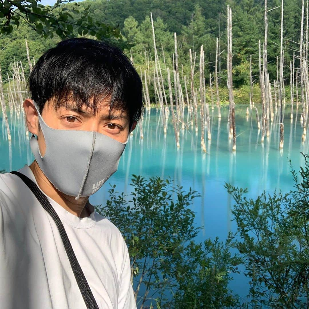 森公平さんのインスタグラム写真 - (森公平Instagram)「北海道ツーリングのお気に入り風景10選！！  #オロロンライン #エヌサカ線 #日本最北端 #宗谷岬 #サロベツ原野 #鹿の湯 #然別野営場 #クリオネキャンプ場 #青い池 #かなやま湖畔キャンプ場 #北海道ツーリング #キャンプ #キャンプツーリング #yamaha #mt09 #無加工」10月9日 16時27分 - mori_koheidesu