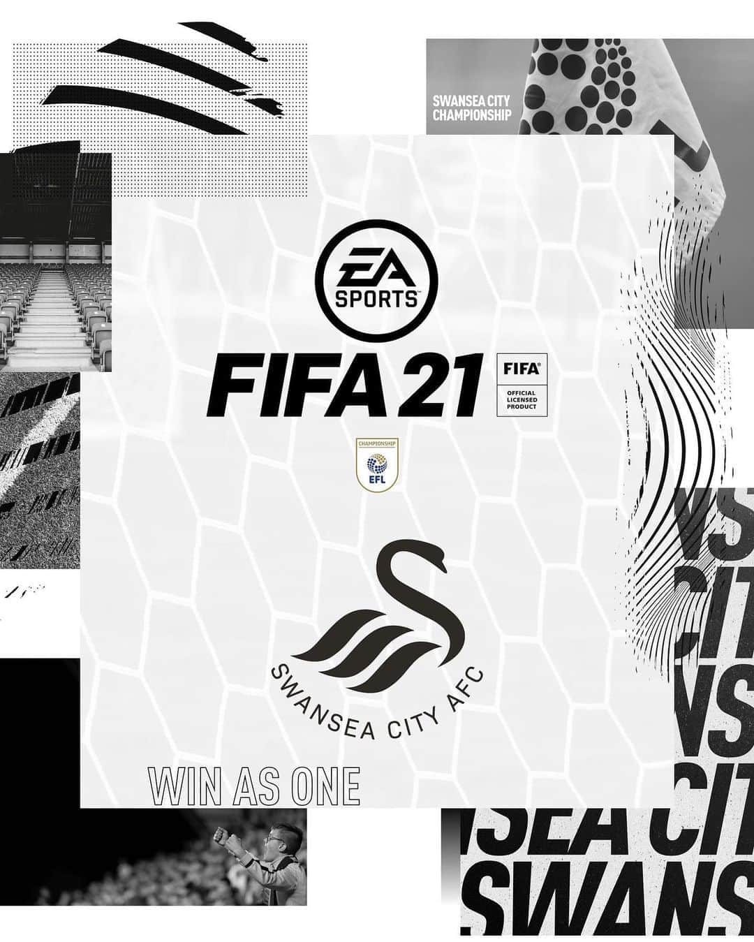 スウォンジー・シティAFCさんのインスタグラム写真 - (スウォンジー・シティAFCInstagram)「🎮 FIFA 21 is out NOW and looking 🔥  Download your #Swans cover! (link in bio)   #FIFA21 @easportsfifa」10月9日 18時13分 - swansofficial