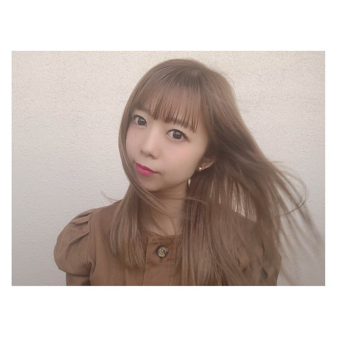 大庭彩歌さんのインスタグラム写真 - (大庭彩歌Instagram)「風すごかったね！ ・ 前髪、切った😉😉」10月9日 18時51分 - ooba__ayaka