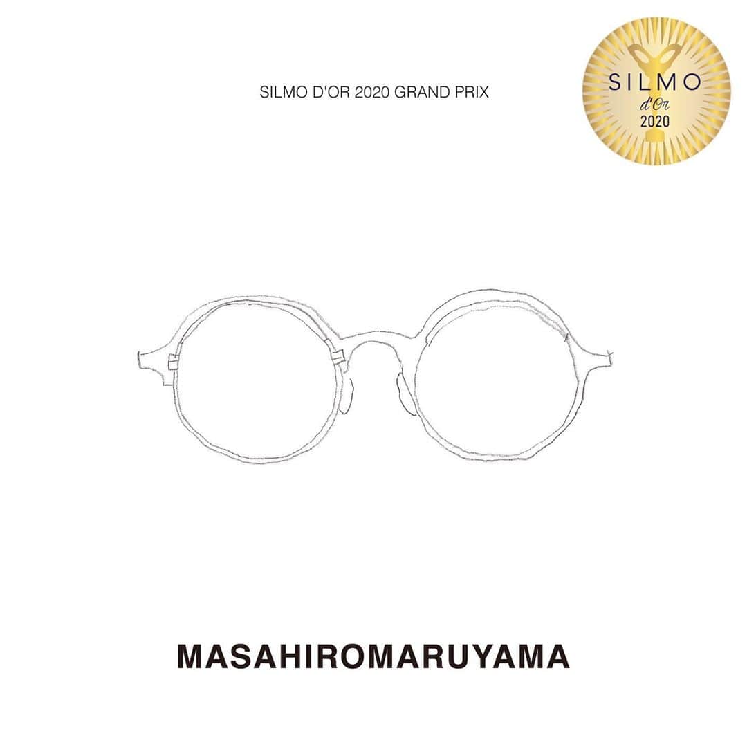 マサヒロマルヤマのインスタグラム：「SILMO D'OR 2020 GRAND PRIX Optical frame eyewear designer category New collection “Monocle”  #monocle #silmo #silmo2020 #silmoparis #silmodor #silmodor2020 #MASAHIROMARUYAMA #eyewear #sunglasses」