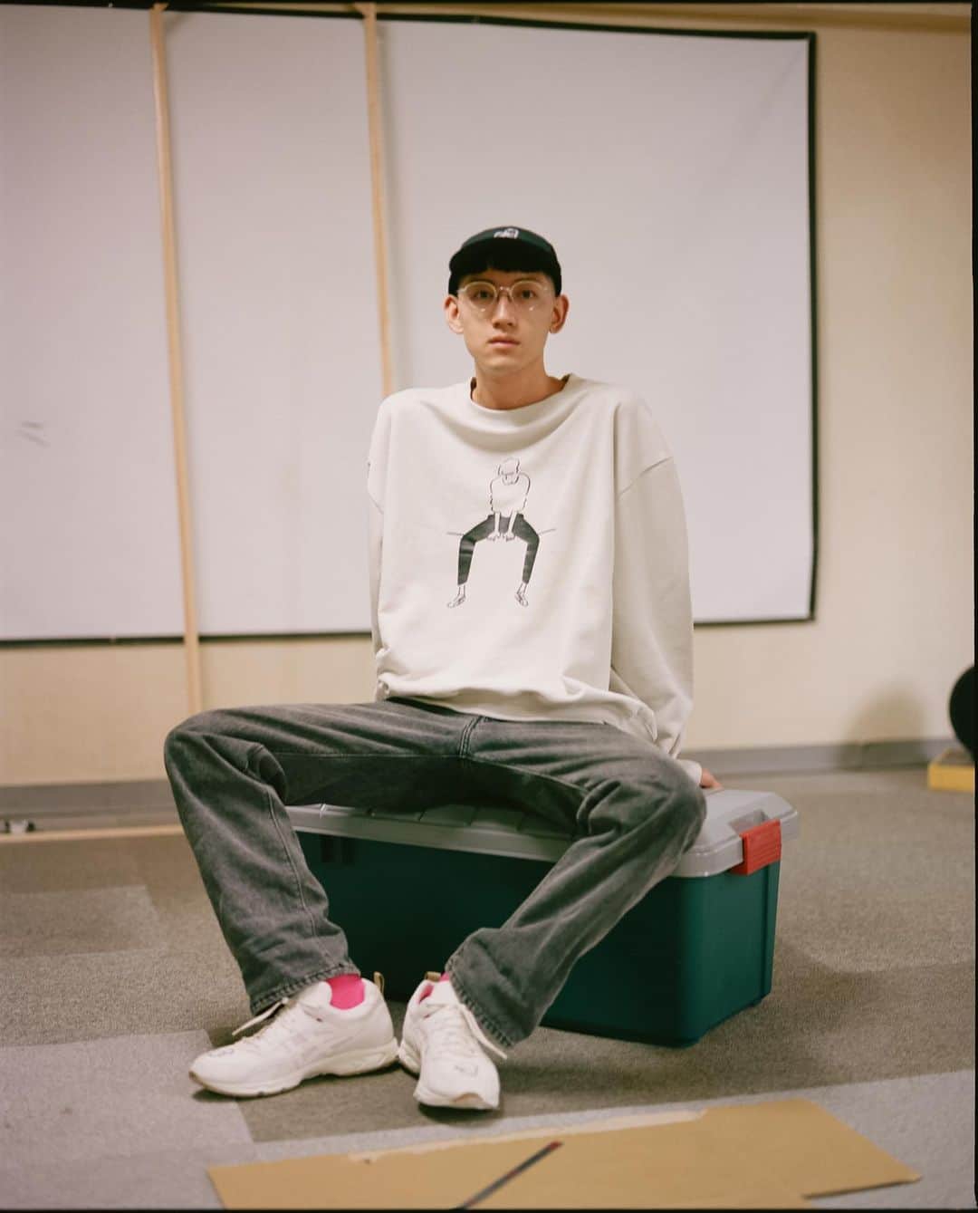 Kisshomaru S.のインスタグラム：「Nobuto Okawahara @nnnbi for @asics @asics_sportstyle_jp @kaerusensei」