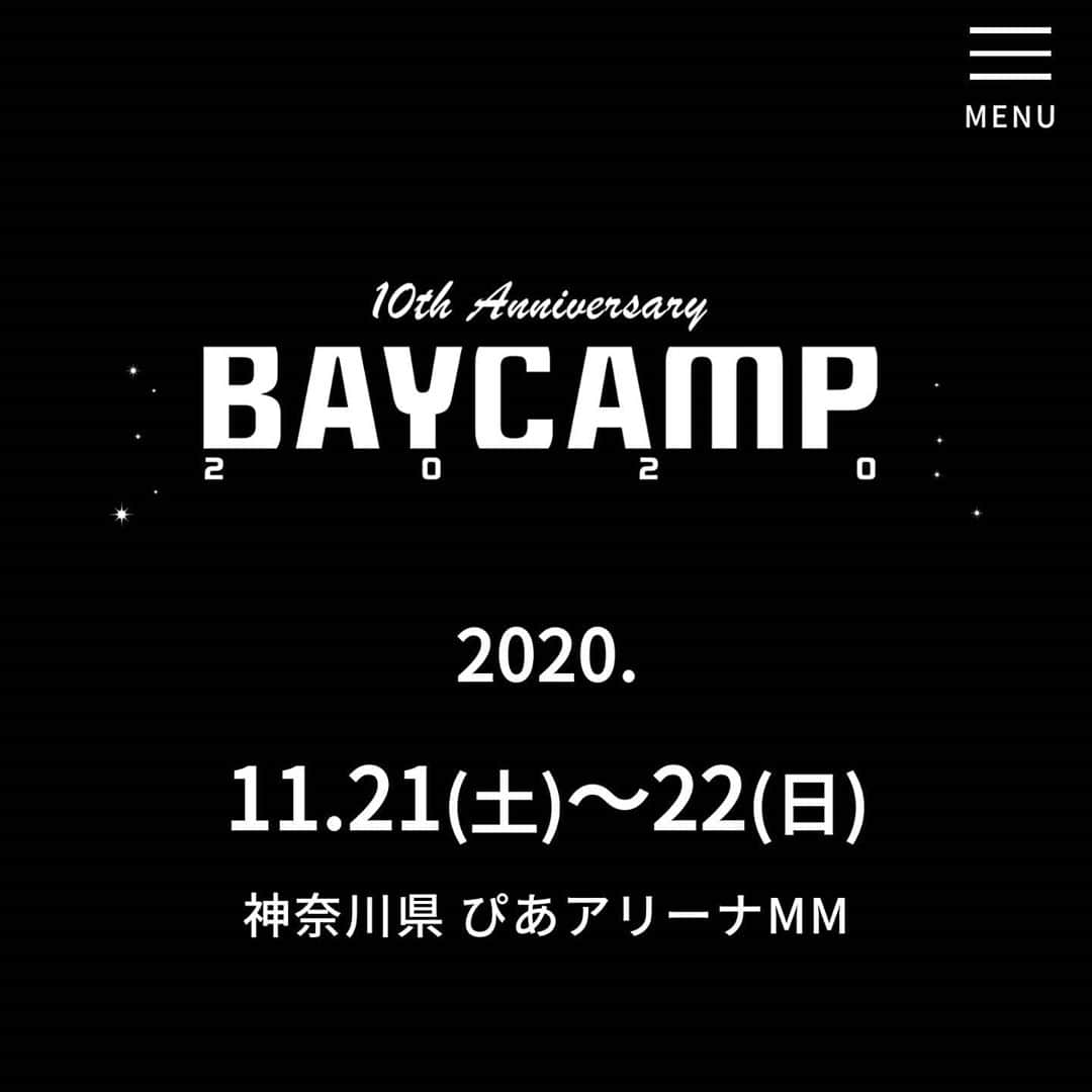 磯部正文のインスタグラム：「延期となっていたBAYCAMPの出演日が決定しました HUSKING BEEは11/21(土)の出演となります よろしくお願いします  BAYCAMP 10th anniversary “DOORS" 日程: 2020/11/21(土)22(日)   9:00 open 11:00 start 21:30 close(予定)  オフィシャルサイト：http://baycamp.net/  問い合わせ：チッタワークス 044-276-8841 (平日12:00-18:00)  チケット発売：9/26(土) 10:00〜」
