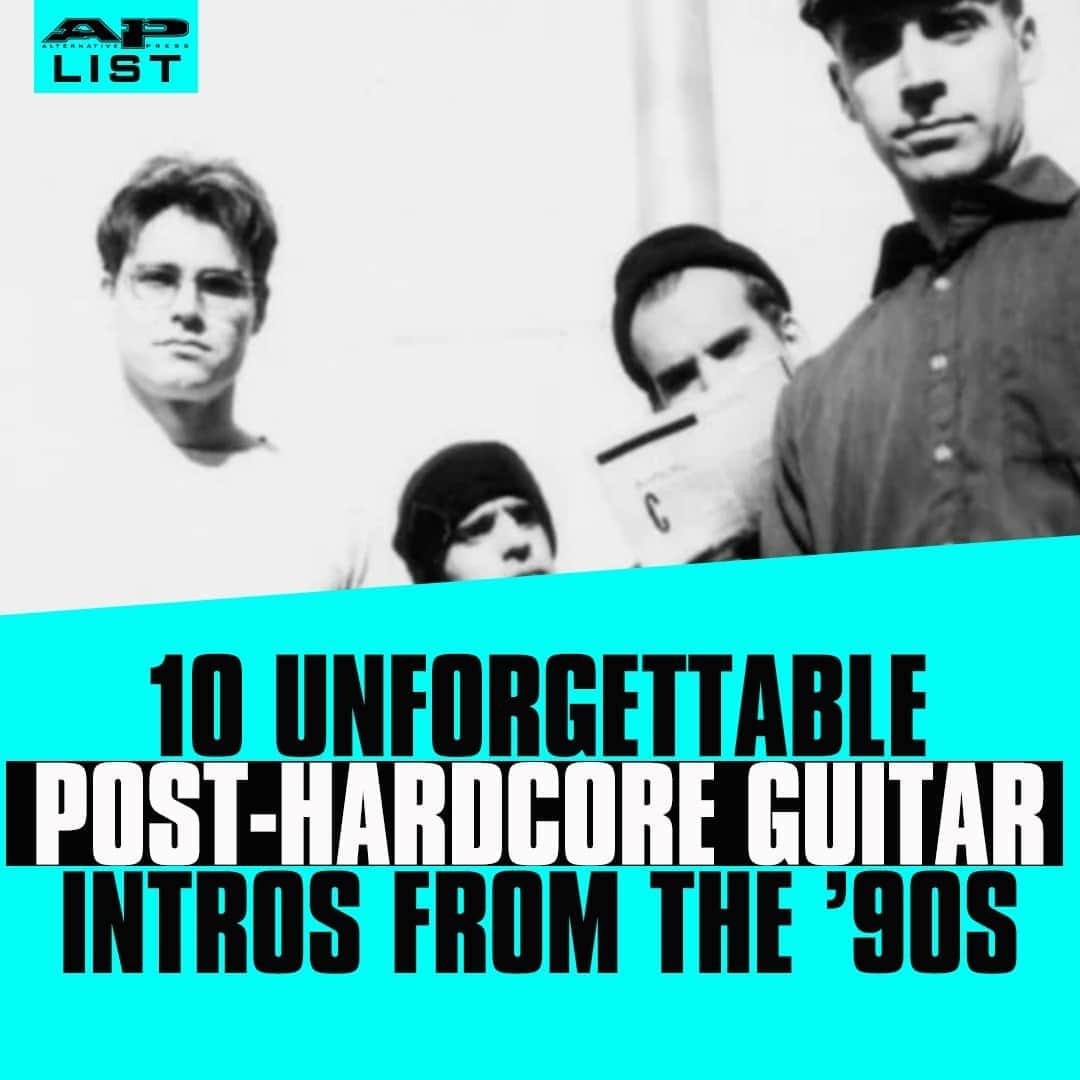 Alternative Pressさんのインスタグラム写真 - (Alternative PressInstagram)「LISTEN: These intros from Fugazi, @Refused and ⁠ @qsnyc are just some of the unforgettable opening guitar riffs in ’90s post-hardcore⁠ LINK IN BIO⁠ .⁠ .⁠ .⁠ #fugazi #refused #refusedband #quicksand #quicksandnyc #posthardcore #90s #1990s #90smusic #90sposthardcore #guitarriffs #altpress #alternativepress」10月9日 21時02分 - altpress