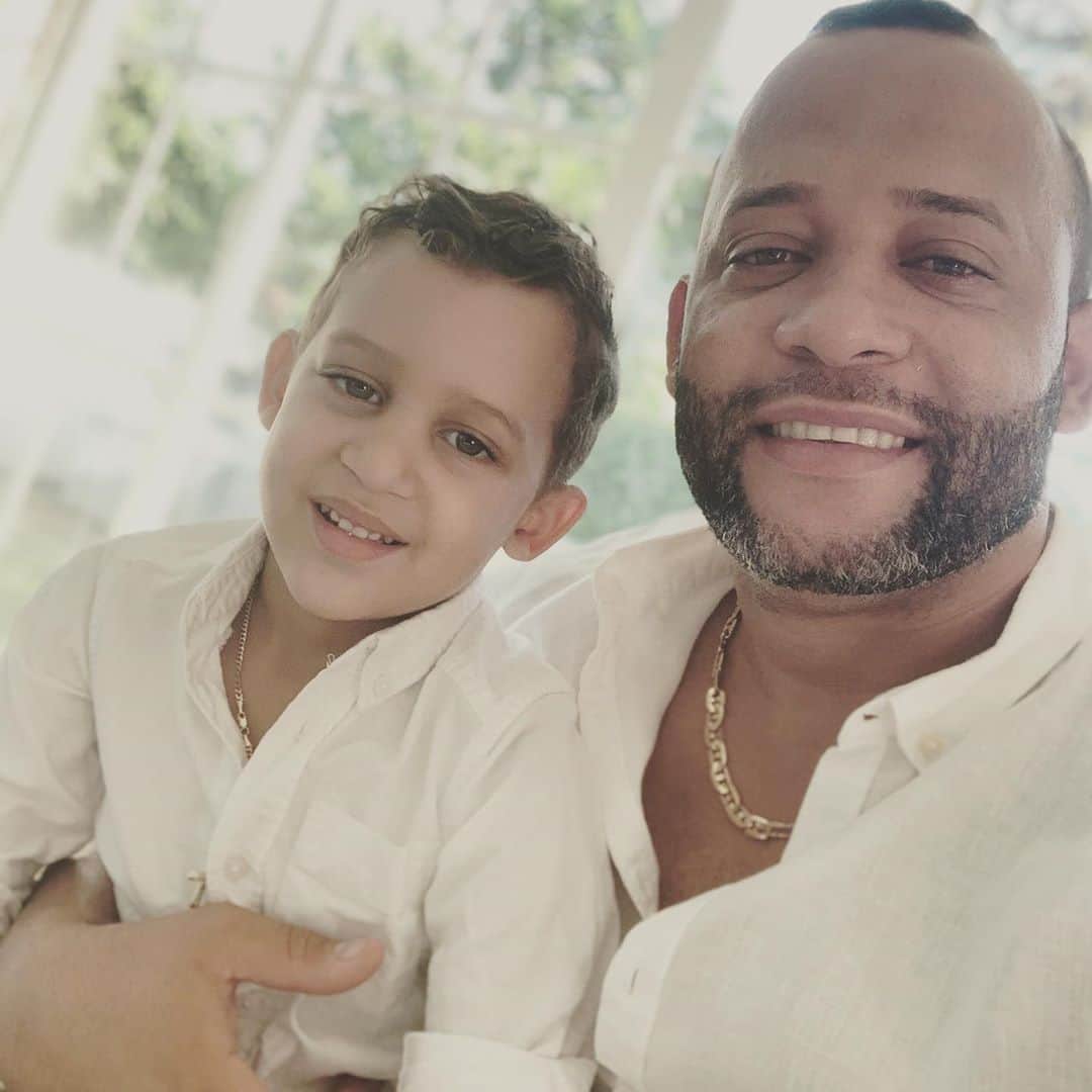 ジョーダン・ノルベルトのインスタグラム：「El ñiñolo de papi 😍」