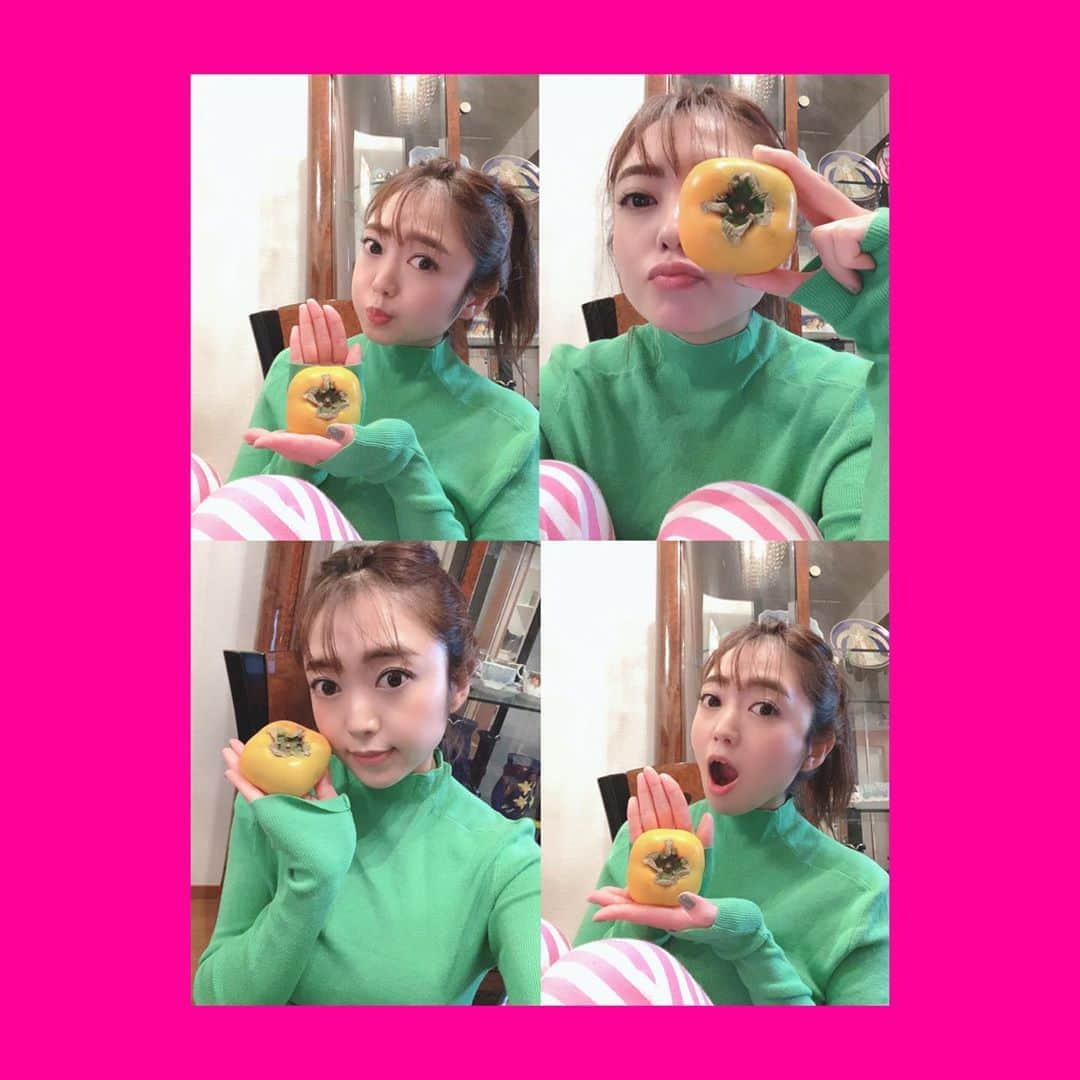 成田梨紗さんのインスタグラム写真 - (成田梨紗Instagram)「まだまだ慣れない皮むき🍐🍇🍏🍊﻿ ﻿ 柿をはじめて剥いてみた🔪﻿ がたがた〜。﻿ かたかった〜。﻿ 食べてもかたかった〜。﻿ にんじんみたいだった〜。﻿ やっぱり当たりはずれがあるのかな〜。﻿ ﻿ また違うスーパーで買ってみるのだ😋﻿ ﻿ #秋だねぇ #柿 #秋の果物」10月9日 21時00分 - narita_risa