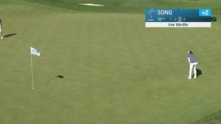 ジェニファー・ソングのインスタグラム：「🐥#kpmgwomenspga」