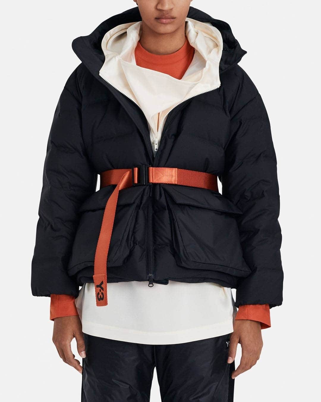 ワイスリーのインスタグラム：「Y-3 Puffy Down Jacket. Y-3 Fall/Winter 2020 Collection. --- #adidas #Y3 #YohjiYamamoto Discover the collection at adidas.com/y-3」