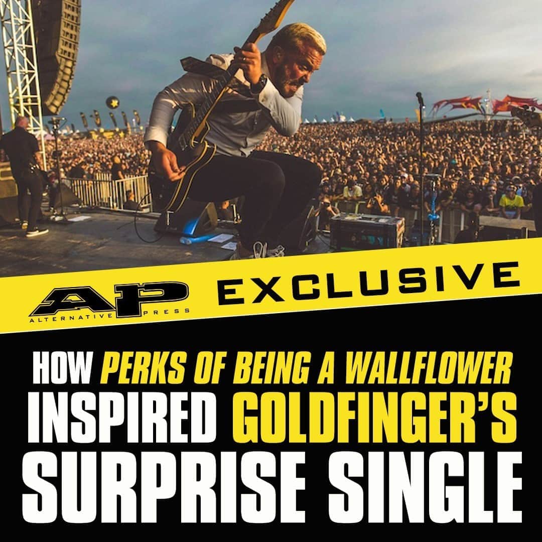 Alternative Pressさんのインスタグラム写真 - (Alternative PressInstagram)「INTERVIEW: In this moment, as @goldfingermusic are on the verge of a new album and their surprise new track "Wallflowers," we are infinite⁠ LINK IN BIO⁠ .⁠ .⁠ .⁠ #goldfinger #goldfingermusic #johnfeldmann #feldy #wallflowers #theperksofbeingawallflower #perksofbeingawallflower #altpress #alternativepress」10月9日 23時05分 - altpress