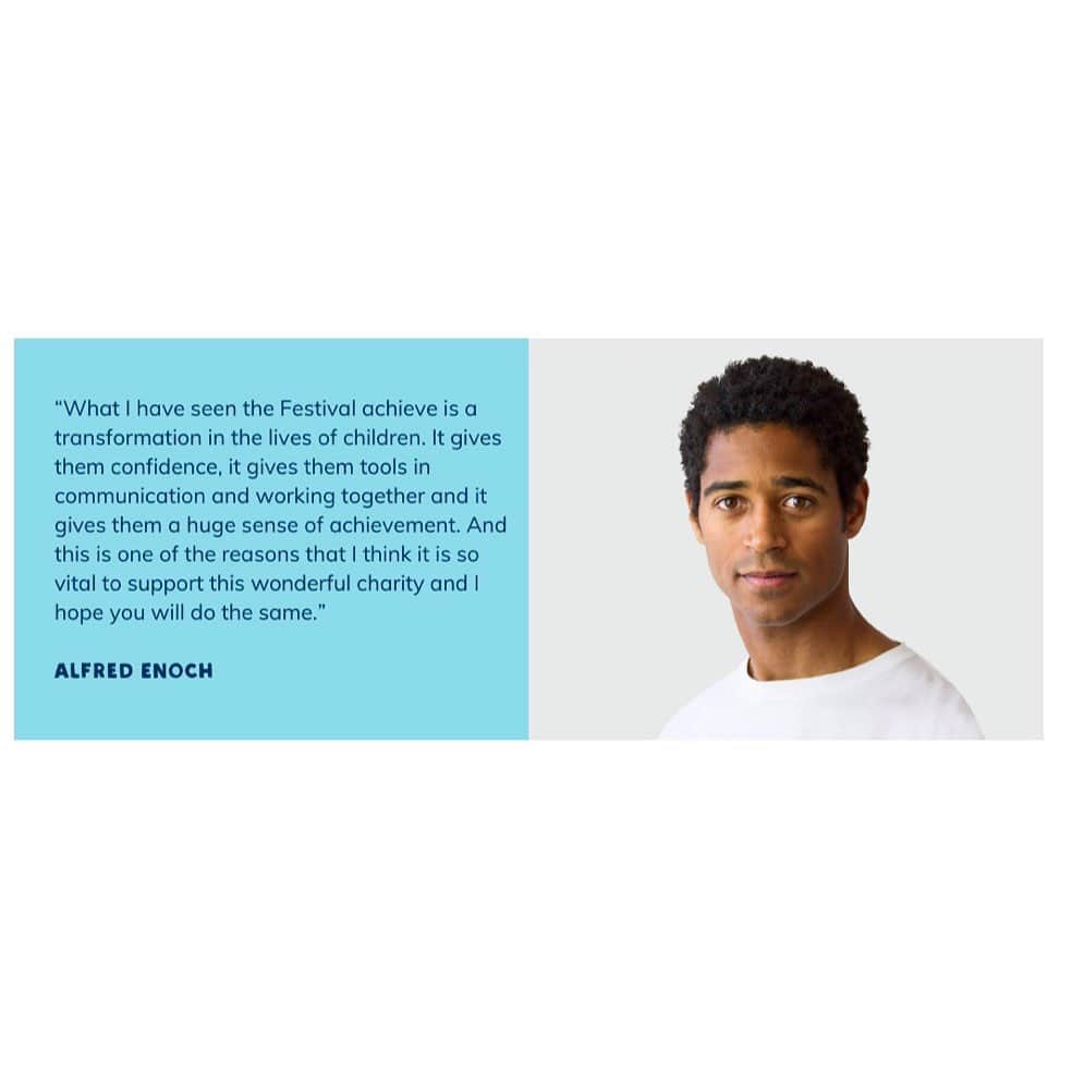 アジャ・ナオミ・キングのインスタグラム：「My lovely mate Alfred is presenting an appeal on the BBC for a charity in the UK called Shakespeare Schools Foundation. Listen to him on the BBC on Oct 11th and find out about their work with kids in the UK.  @SSF_UK #R4Appeal   bit.ly/CSSF-Radio4」