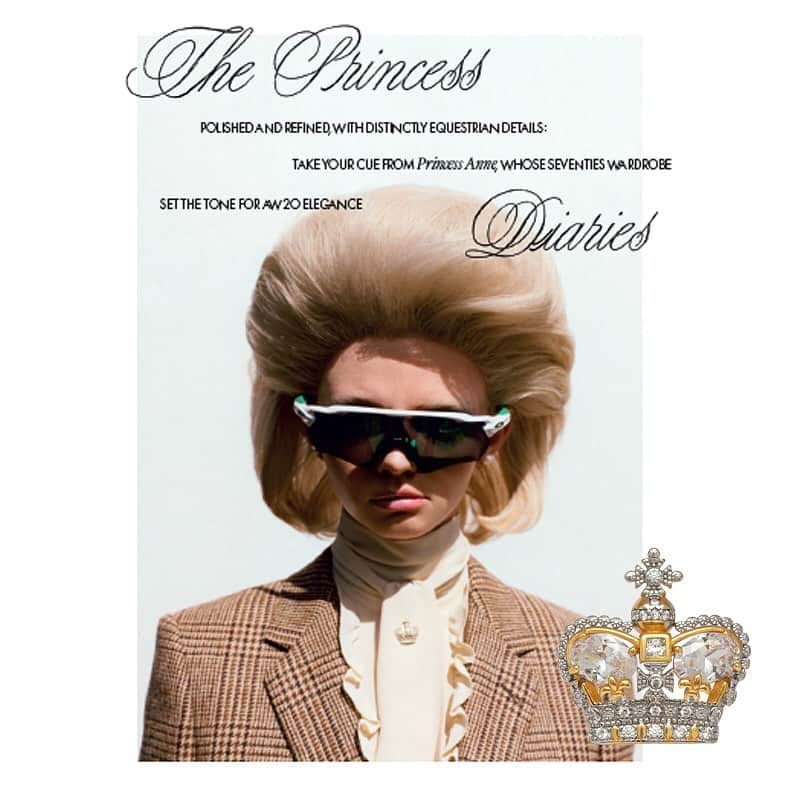 バトラー&ウィルソンさんのインスタグラム写真 - (バトラー&ウィルソンInstagram)「Our Crown Clutch Pin Brooch and Pearl Necklace featured in @elleuk November issue 👑」10月9日 23時23分 - butlerandwilson