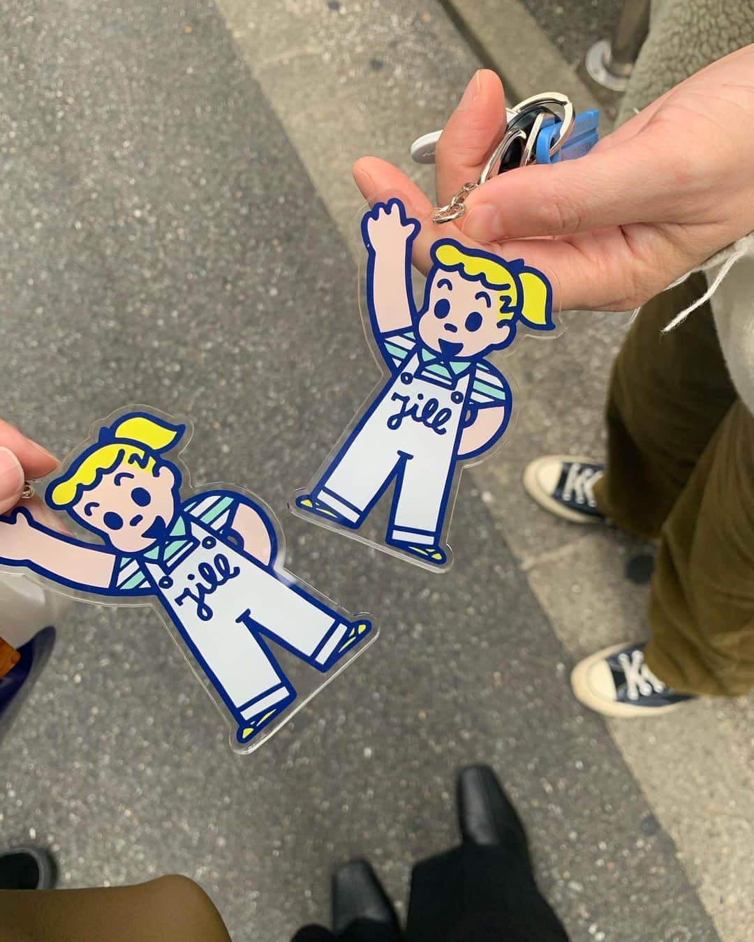 のインスタグラム：「﻿ 　﻿ 可愛いキーホルダー🍦🍦﻿ ﻿ ﻿ #原田治展」