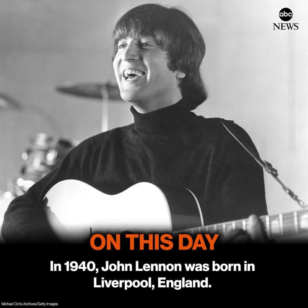 ABC Newsさんのインスタグラム写真 - (ABC NewsInstagram)「ON THIS DAY: In 1940, John Lennon was born in Liverpool, England.⁠ ⁠ He would have been 80 years old today. See more at link in bio. #onthisday #johnlennon #thebeatles #music」10月10日 0時02分 - abcnews