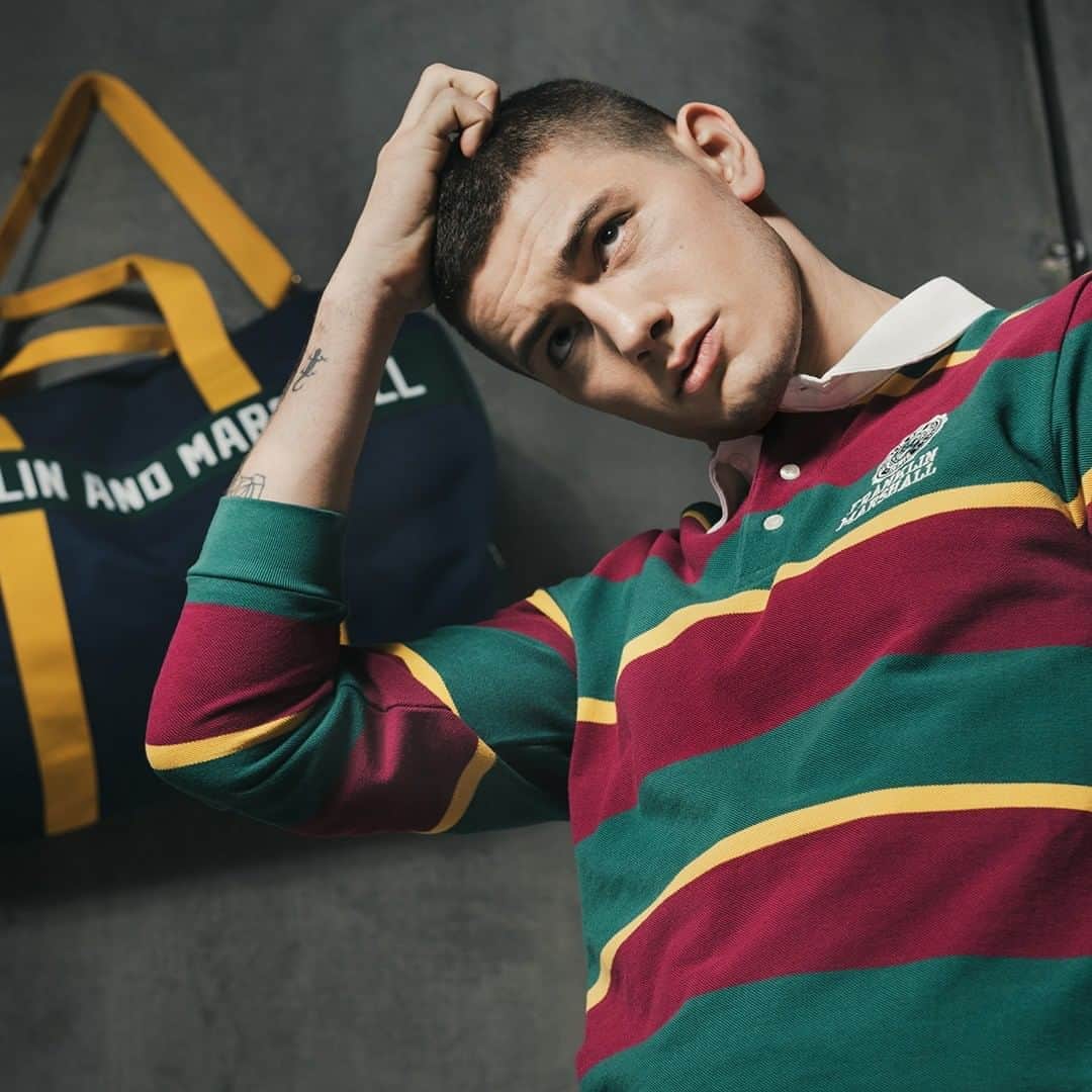フランクリン&マーシャルのインスタグラム：「FRANKLIN & MARSHALL  FW2020 COLLECTION   A vibrant palette with a sporty spirit   #franklinandmarshall #newcollection #polo」