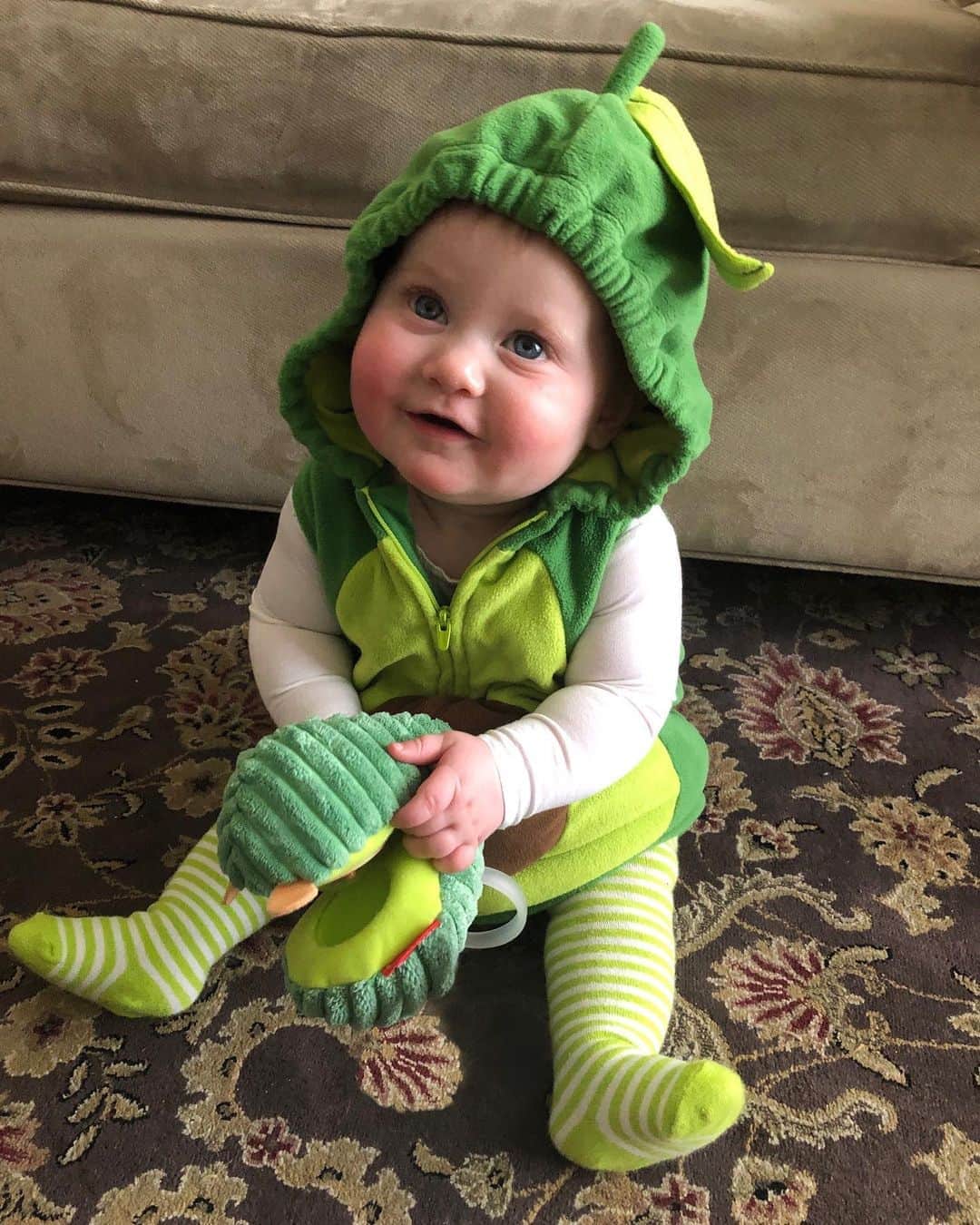 Skip Hopさんのインスタグラム写真 - (Skip HopInstagram)「Avo-cutie! 🥑 Whether you're trick-or-treating or posting #adorable pics like @tlev7 this year, pair our toys with a cute costume from our friends @carters! 🎃  What is your little one going to be for #Halloween? 👻  #trickortreat #spoooky #skiphop」10月10日 1時00分 - skiphop