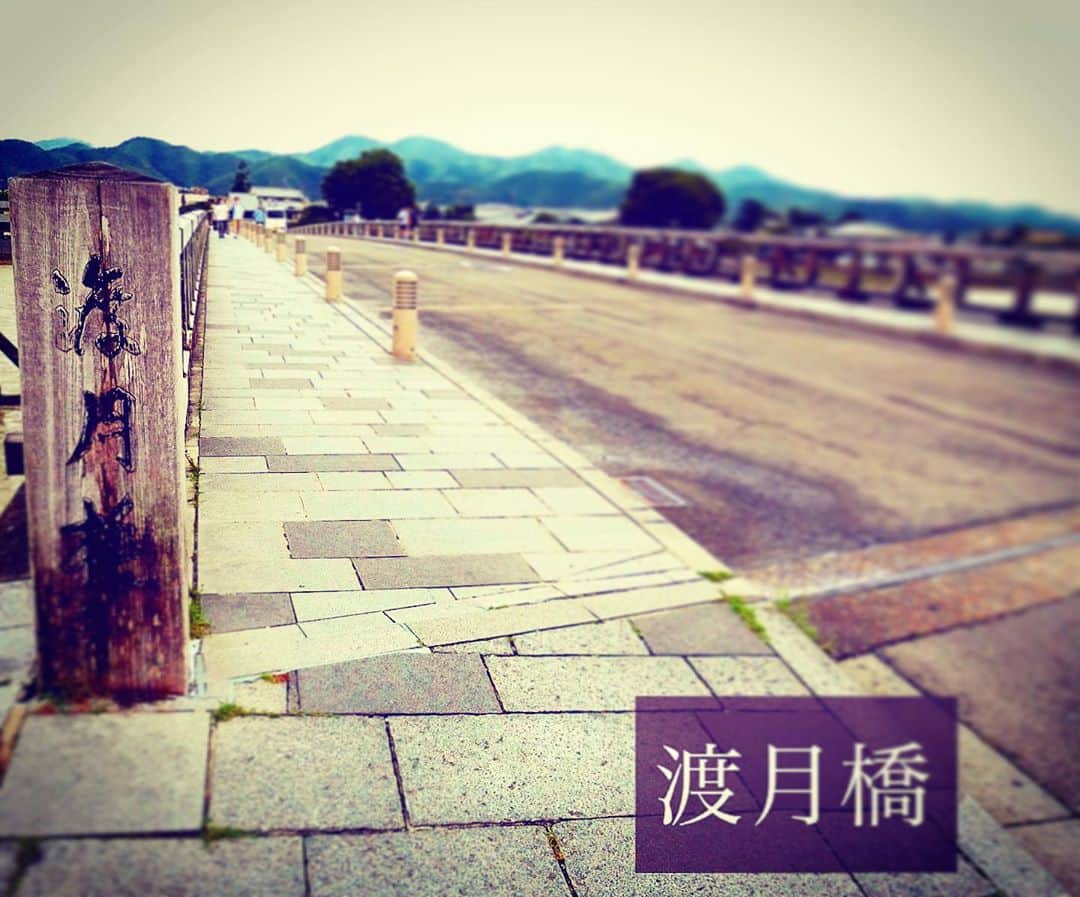 大山恵理乃のインスタグラム：「#女子旅 #京都 #嵐山　﻿ ﻿  photographer﻿: @eristavi_official  ﻿ ﻿ 嵐山 好きです。﻿ ﻿ 渡月橋も好き。﻿ なんなら渡月橋に住める。←うそつけ﻿ ﻿ ﻿ ﻿ ﻿ ﻿ #渡月橋 #京都嵐山 #京都観光 #旅行 #日本の景色 ﻿ #そうだ京都行こう  #쿄토 #아라시야마 #도게츠교 #쿄토여행 #일본 #일본여행 #여행스타그램 ﻿ #kyoto #kyotojapan #kyototrip #kyototravel #arashiyama #togetsukyo #japan #japantravel #japantrip #travelphotography ﻿#japan_of_insta #otonatabi_japan #japantravelphoto #photo_travelers」