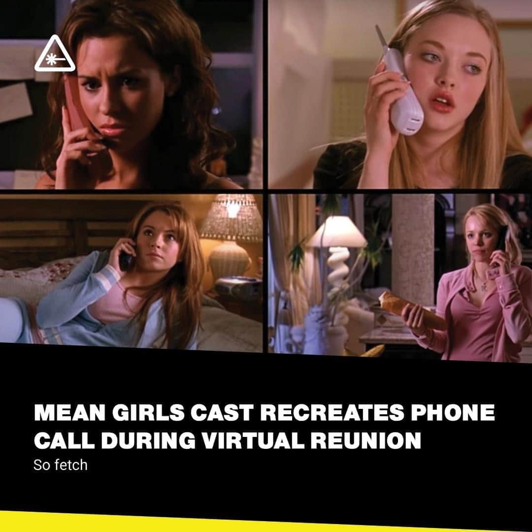 クリス・ハードウィックさんのインスタグラム写真 - (クリス・ハードウィックInstagram)「The stars of 2004’s Mean Girls gathered for an online reunion, and they used that as an opportunity to remake the memorable four-way phone call from the film. But this time it was anything but mean, as they reunited as part of a voter registration drive.⁠ link in bio」10月10日 4時02分 - nerdist