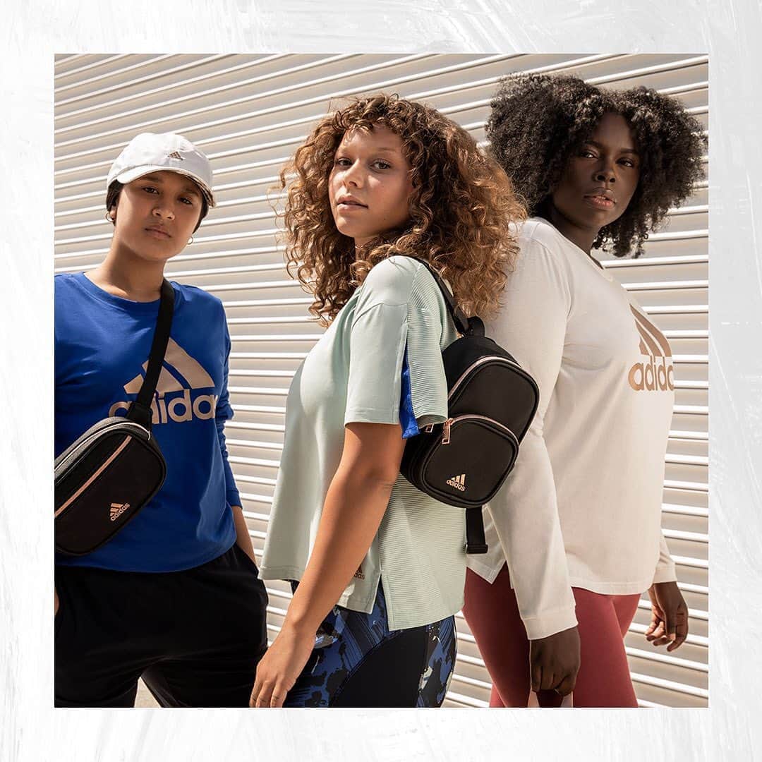 ロック&リパブリックのインスタグラム：「Who runs the world? 💪This new collection from @adidas provides stylish activewear for everyday modern women—available now online and in select stores. #Kohls」
