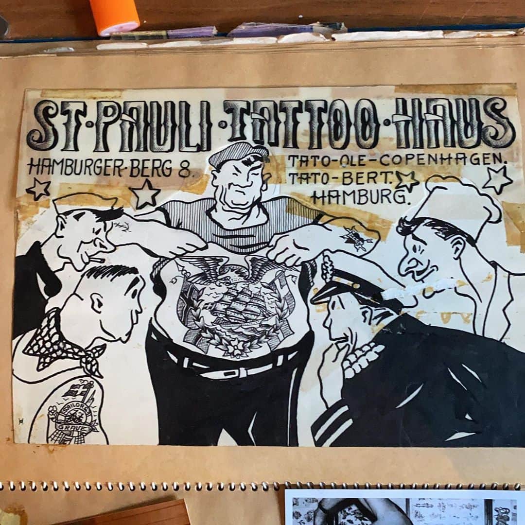 のインスタグラム：「Origional drawing oles famous bisniscard」