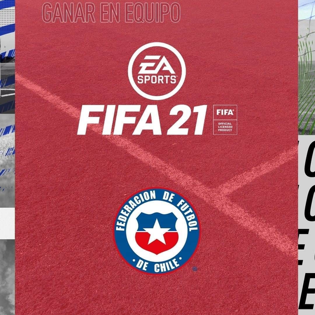 サッカーチリ代表チームのインスタグラム