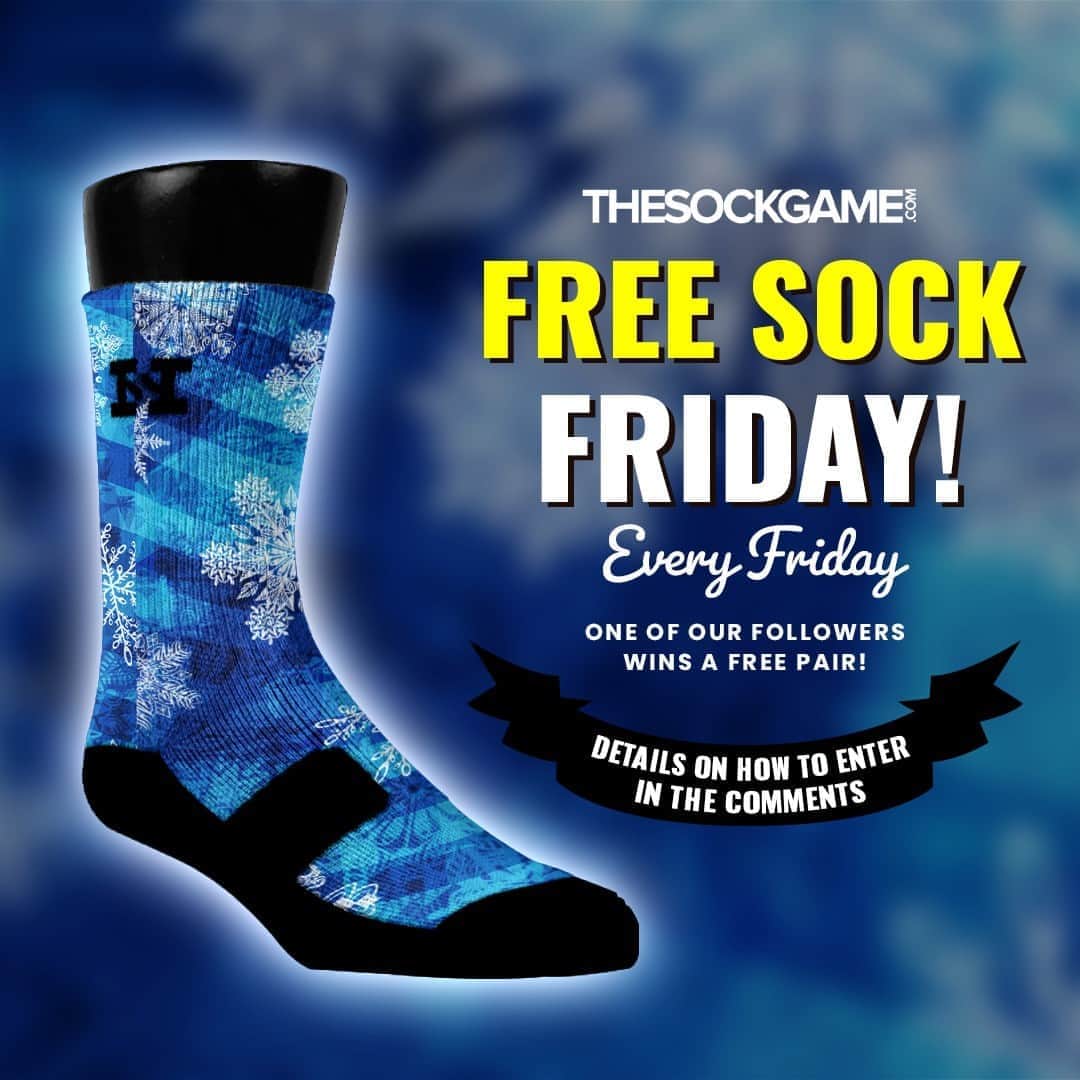 THESOCKGAMEのインスタグラム：「Free Sock Friday!⁠⠀⠀⁠ ⁠ Congratulations to @rojo.rob for winning last week's giveaway! Please send us a message to claim your prize!⁠⠀⠀⁠ ⁠ To Enter:⁠⠀⠀⁠ - Follow us @thesockgame⁠⠀⠀⁠ - Tag 3 friends in the comments who need these socks! (each comment is a new entry)⁠⠀⠀⁠ - Message us your favorite TheSockGame design for an additional entry! ⠀⠀⁠ ⠀⁠ Winner will be announced next friday! Good luck 😉⁠ #FreeSockFriday」