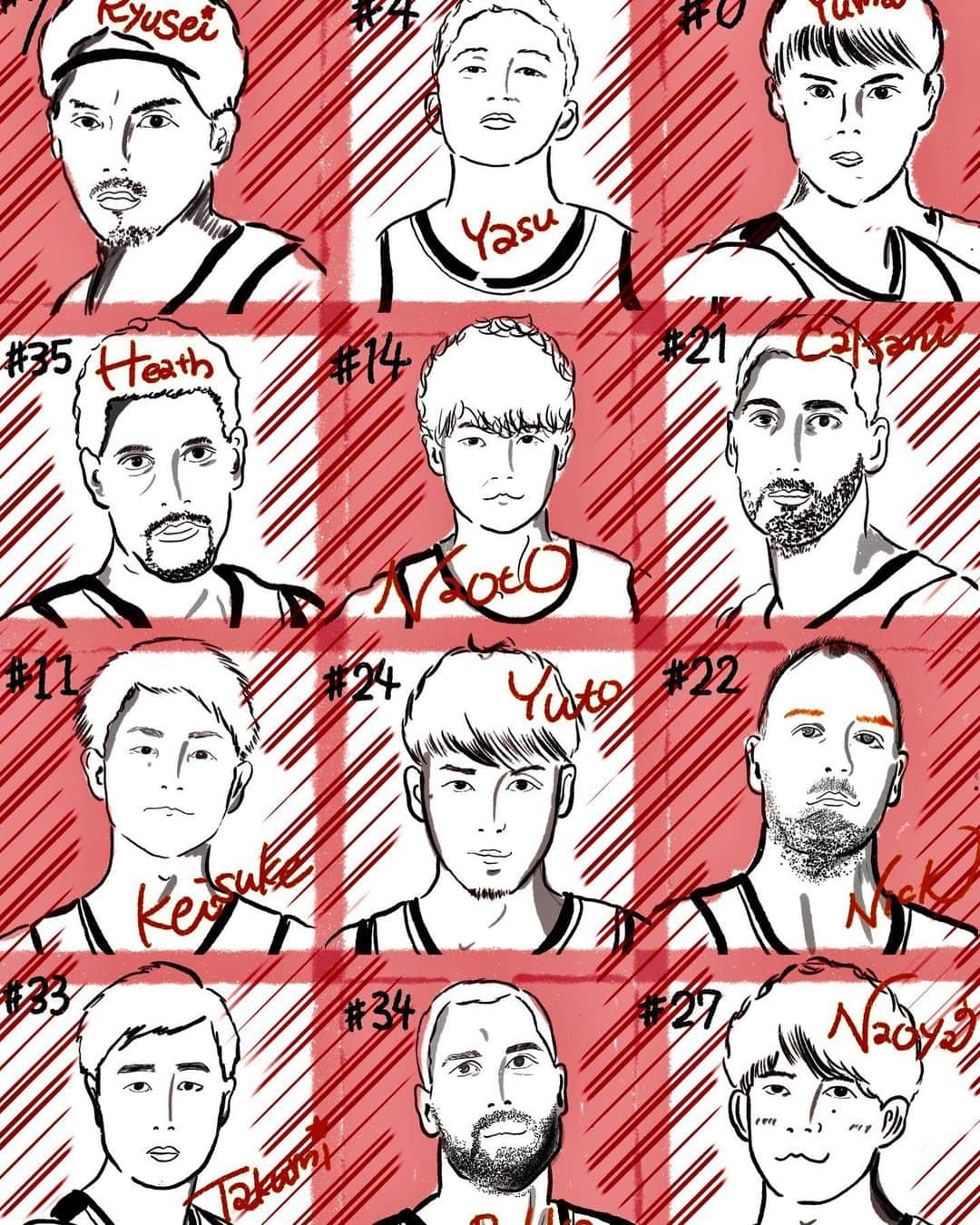のインスタグラム：「B.LEAGUE2020-21_SEASON🏀﻿ ﻿ ﻿ kAWASAKI BRAVE THUNDERSꕀ ✏︎﻿ ﻿ ﻿ _﻿ ﻿ ﻿ ﻿ #Bリーグ﻿ #川崎ブレイブサンダース」