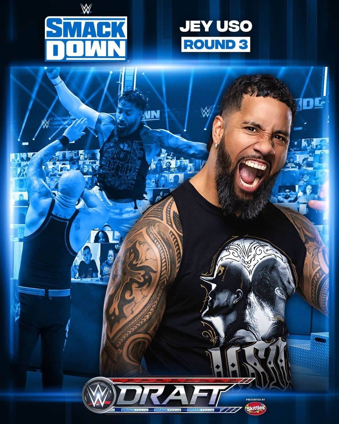 WWEさんのインスタグラム写真 - (WWEInstagram)「#WWERaw becomes MUST-SEE, and a family legacy continues on #SmackDown after Round 3️⃣. #WWEDraft」10月10日 10時01分 - wwe