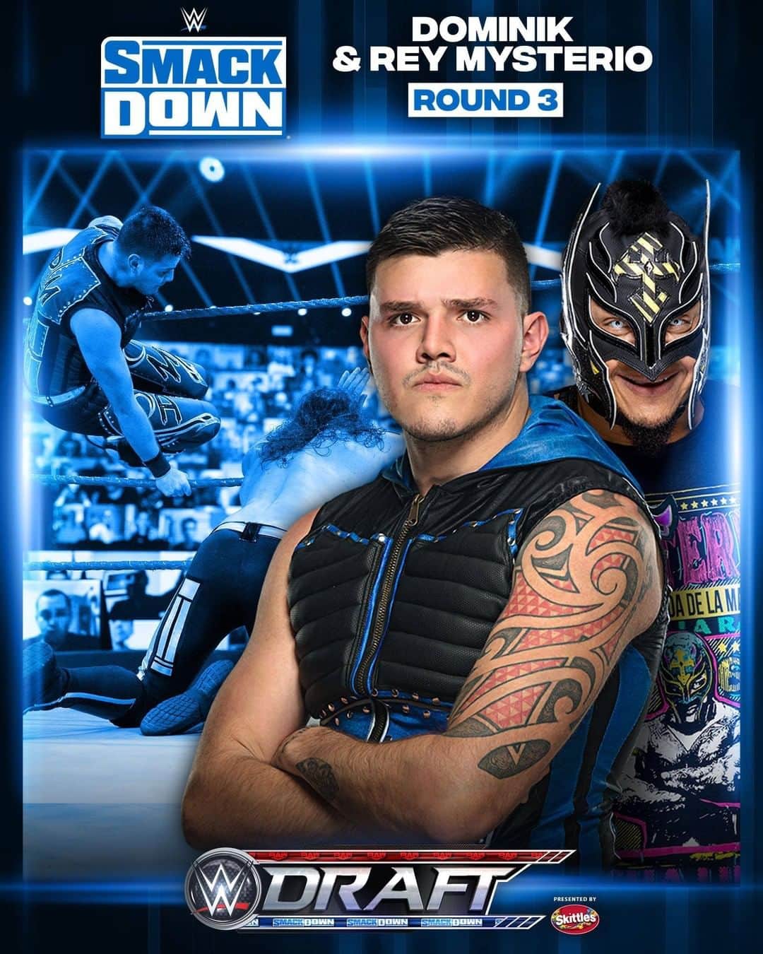 WWEさんのインスタグラム写真 - (WWEInstagram)「#WWERaw becomes MUST-SEE, and a family legacy continues on #SmackDown after Round 3️⃣. #WWEDraft」10月10日 10時01分 - wwe