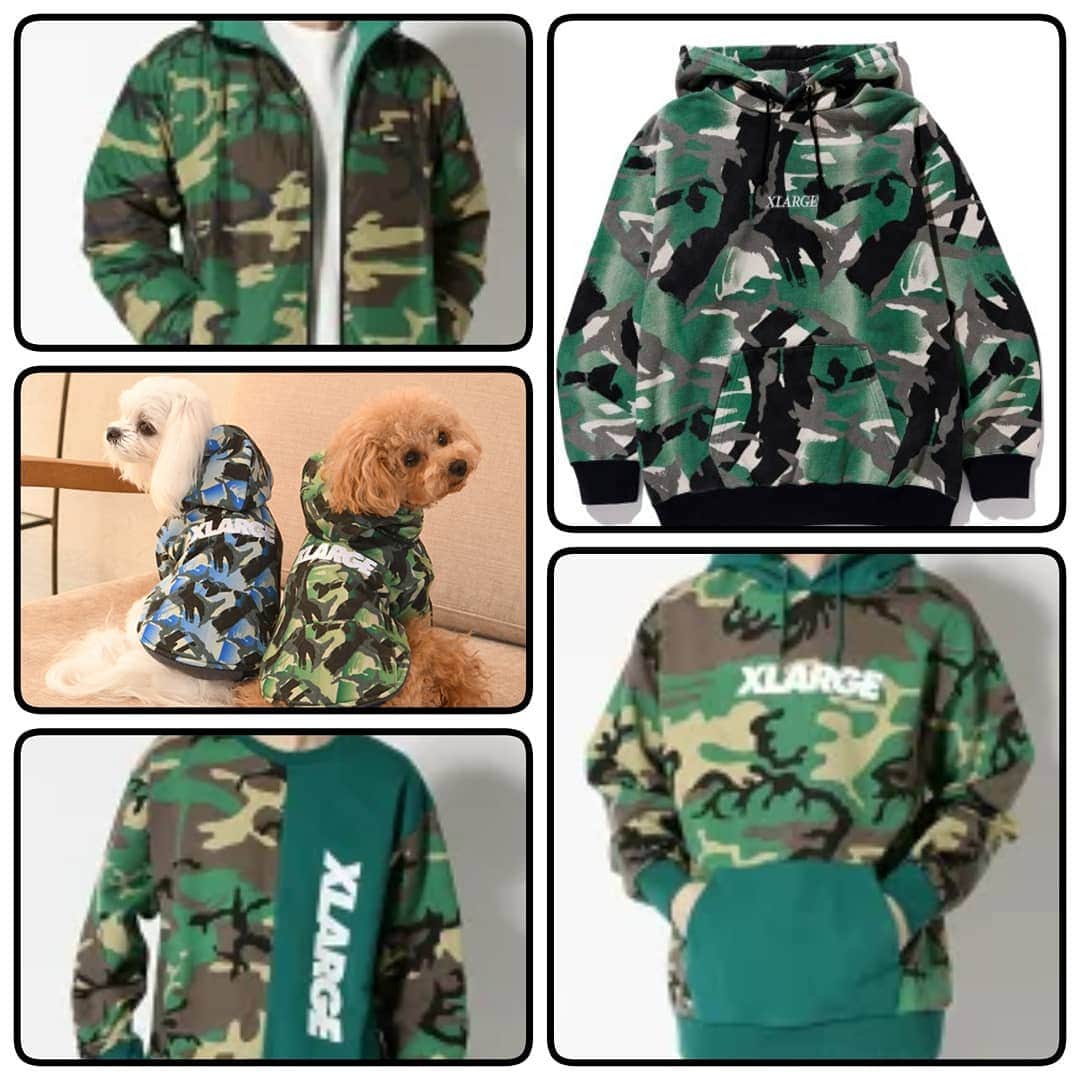 Caluluさんのインスタグラム写真 - (CaluluInstagram)「. .  2020aw 「xlarge_お揃い服も一緒に紹介」 . 人服は取り扱っておりませぬ…。 ちなみにkidsはナルミヤオンライでxlarge_xgirlをさがしてみてね！ . . #xlarge #xlarge_snap #xlargejp #エクストララージ #xgirl #xgirljp　#xgirlstages #エックスガール #お揃いの服 #ペアルック #ドッグウェア #犬服ブランド #カルル #calulu」10月10日 12時33分 - calulu_dogwear