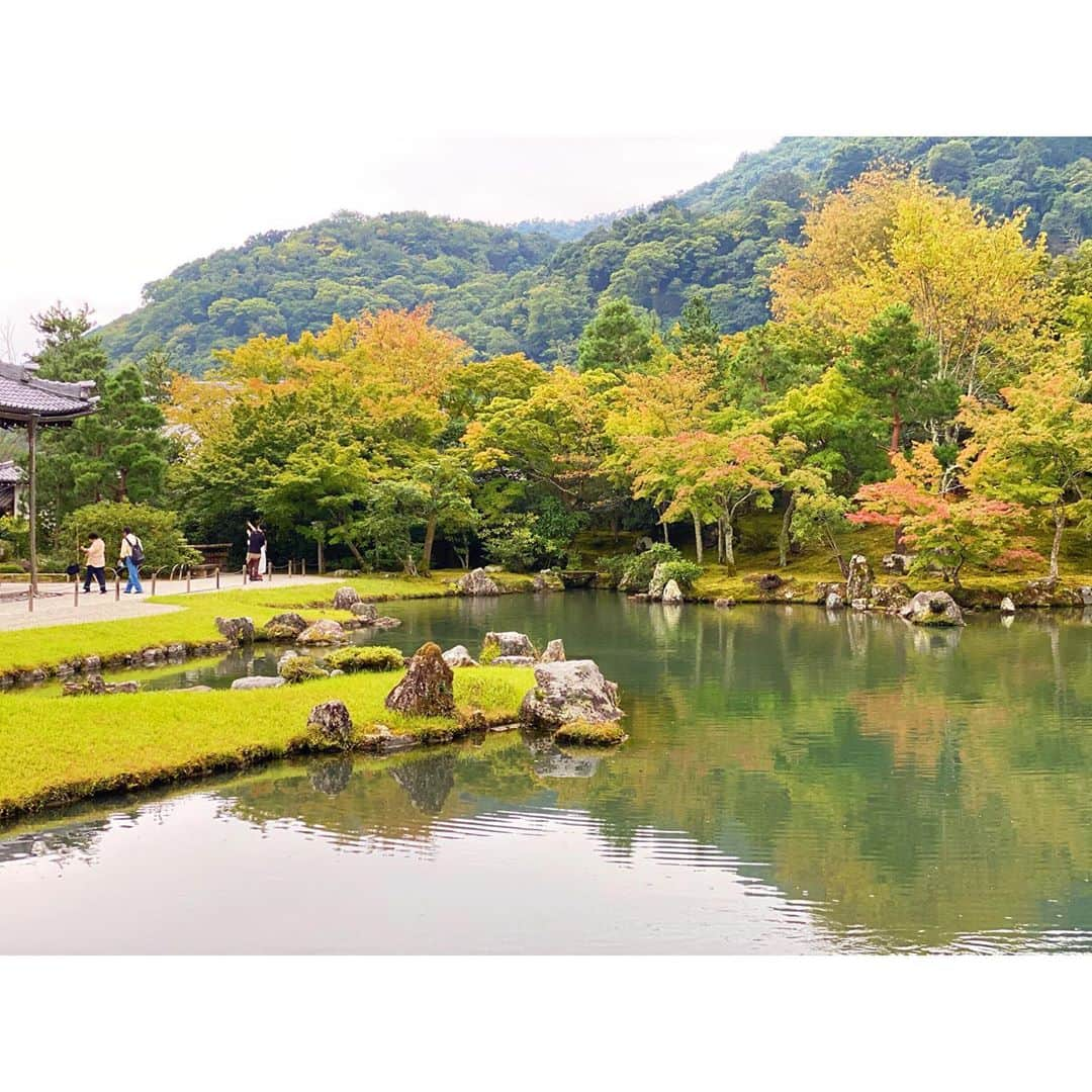 粕谷奈美のインスタグラム：「#🇯🇵 #japan#japanese#kyoto#beautiful#garden#shrine#temple#trip#sweets#enjoy」