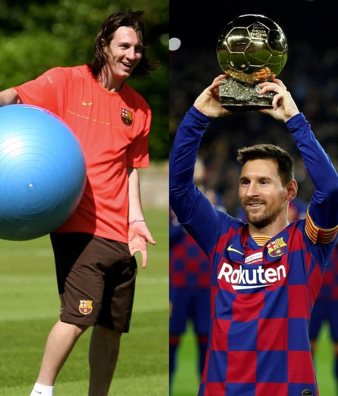 LFPさんのインスタグラム写真 - (LFPInstagram)「⭐ How it started ➡ How it’s going ⚡⚽  #Messi #Barcelona #LaLiga #LaLigaSantander #Football #HayQueVivirla #YouHaveToLiveIt」10月10日 14時00分 - laliga