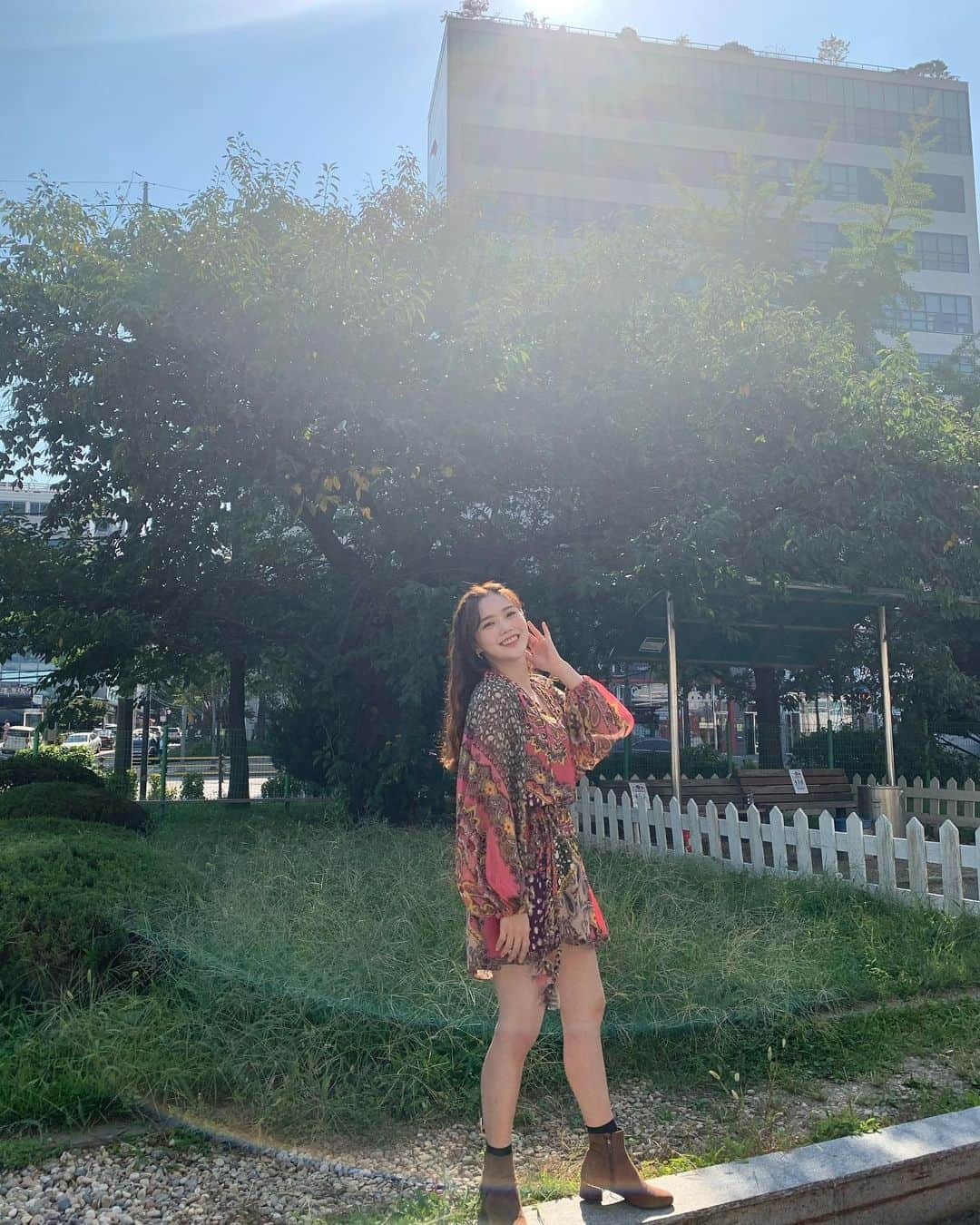 ヒョジョンさんのインスタグラム写真 - (ヒョジョンInstagram)「🧡가을해🧡」10月10日 14時26分 - candyz_hyojung