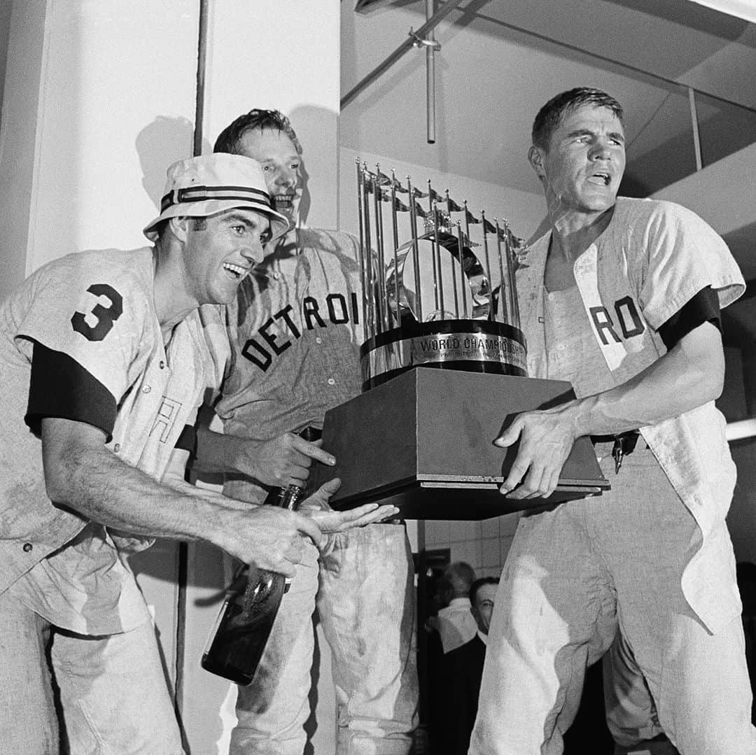 デトロイト・タイガースさんのインスタグラム写真 - (デトロイト・タイガースInstagram)「#OTD in 1968: We were World Series Champions.」10月11日 1時10分 - tigers