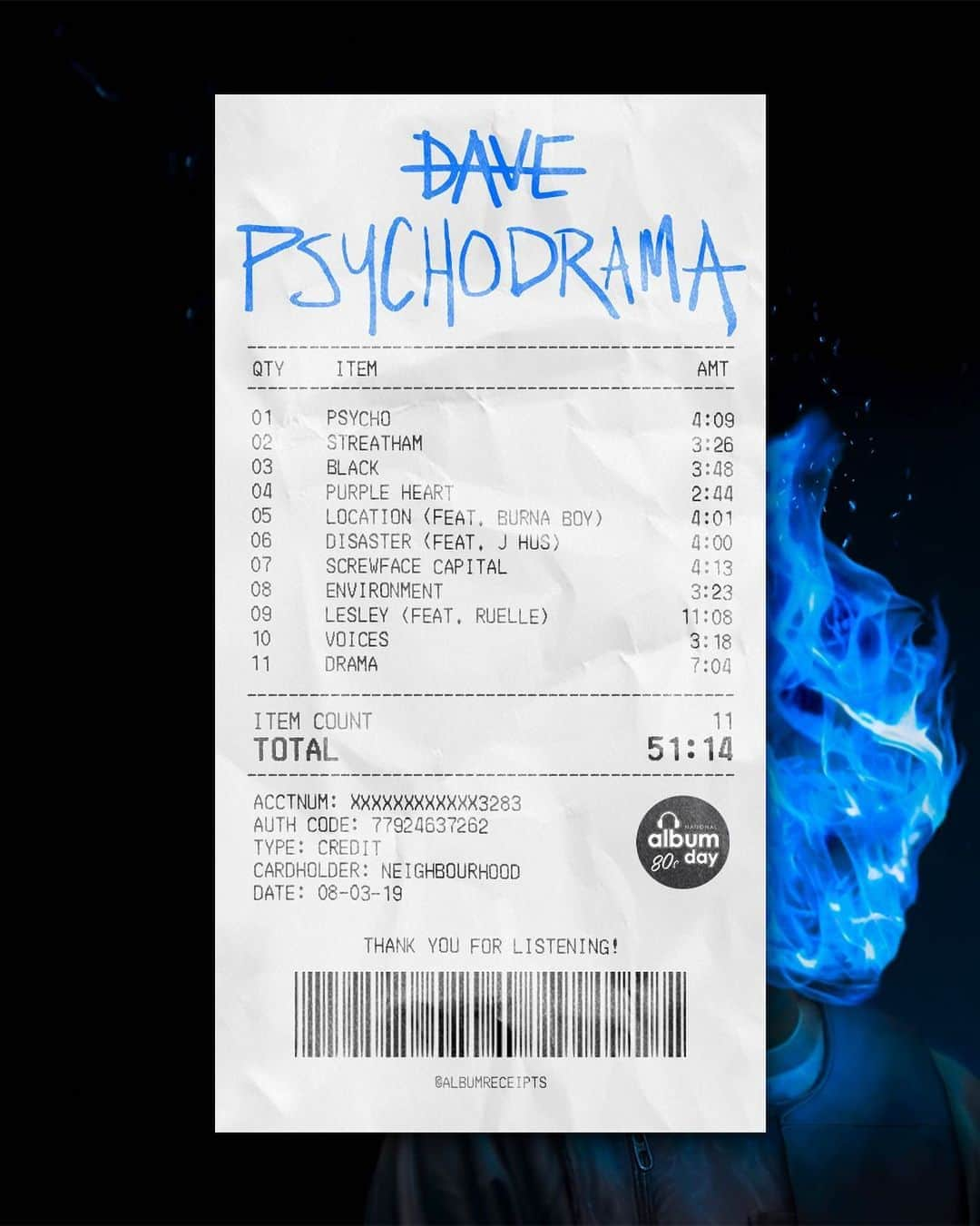 BBC Radioさんのインスタグラム写真 - (BBC RadioInstagram)「When an album is as amazing as Dave’s Psychodrama from start to finish it’s hard to pick a favourite track. But if you had to, what would it be? 👀  #NationalAlbumDay」10月11日 1時11分 - bbcradio1